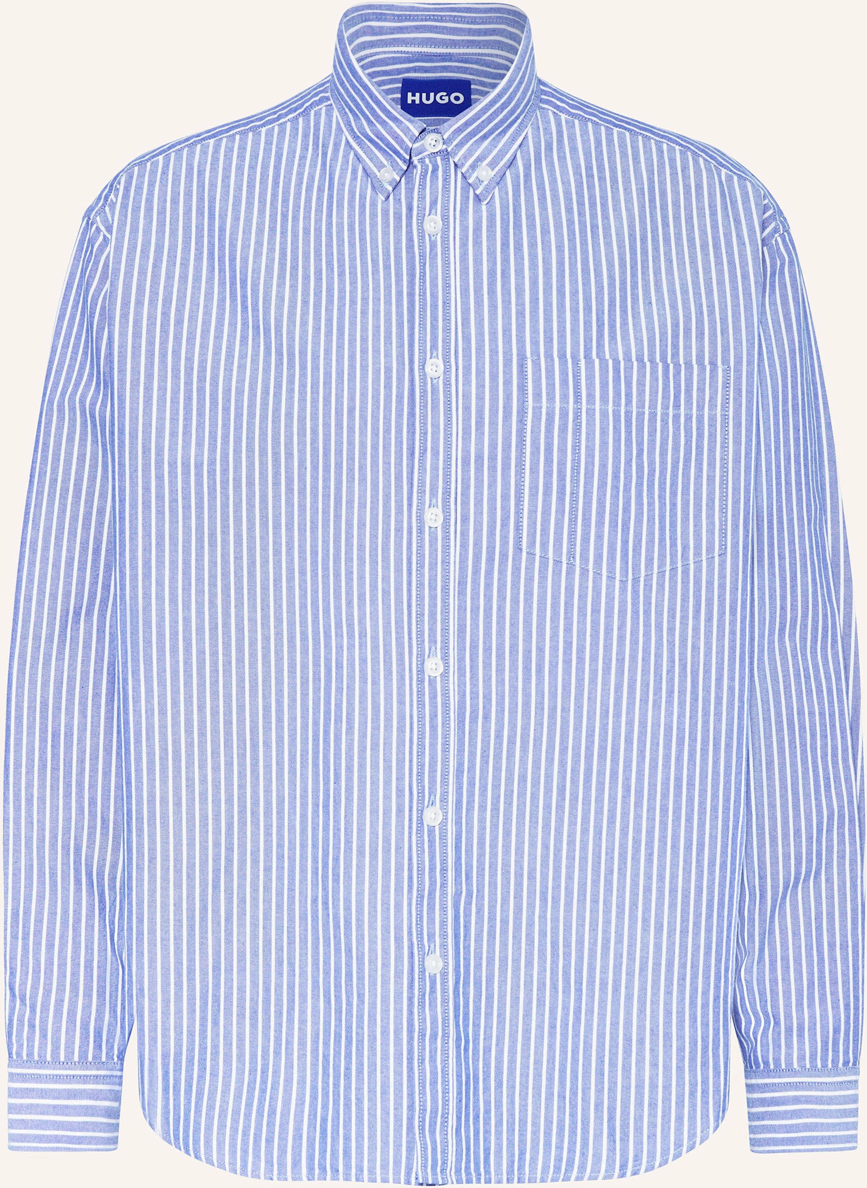 Hugo Hemd Ebill Comfort Fit blau