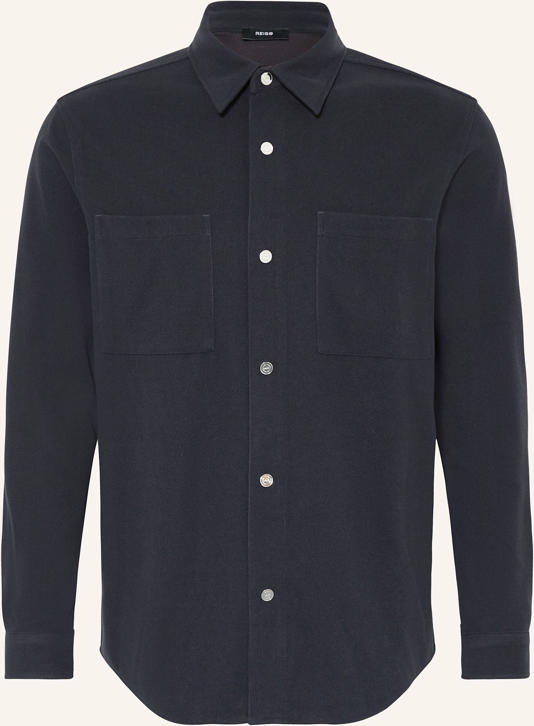 Thumbnail - Reiss Cord-Overshirt Fitzroy blau