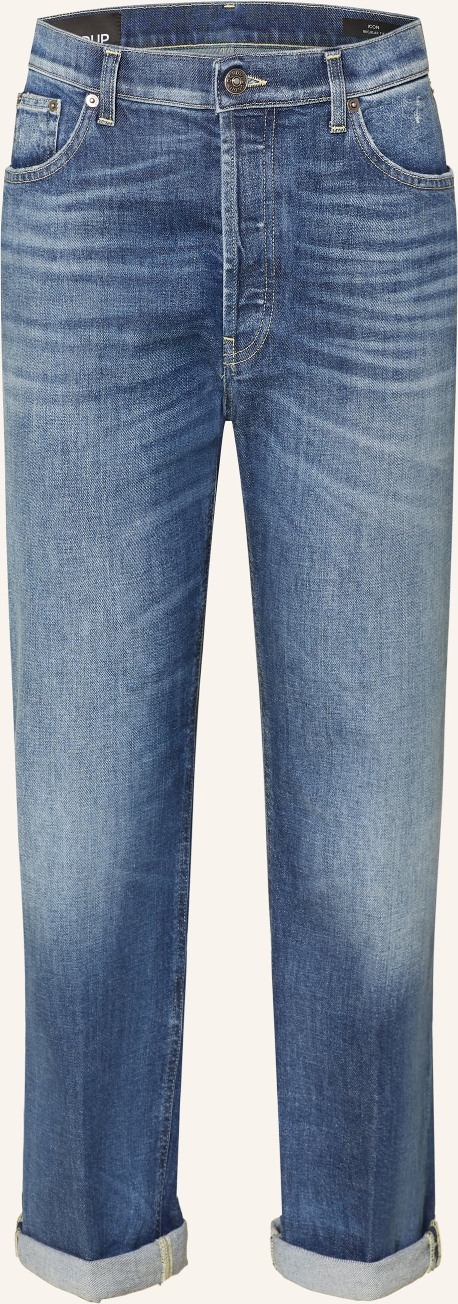 Dondup Boyfriend Jeans Icon blau