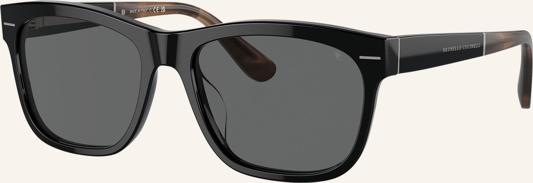 Thumbnail - Brunello Cucinelli Sonnenbrille bc4003s schwarz