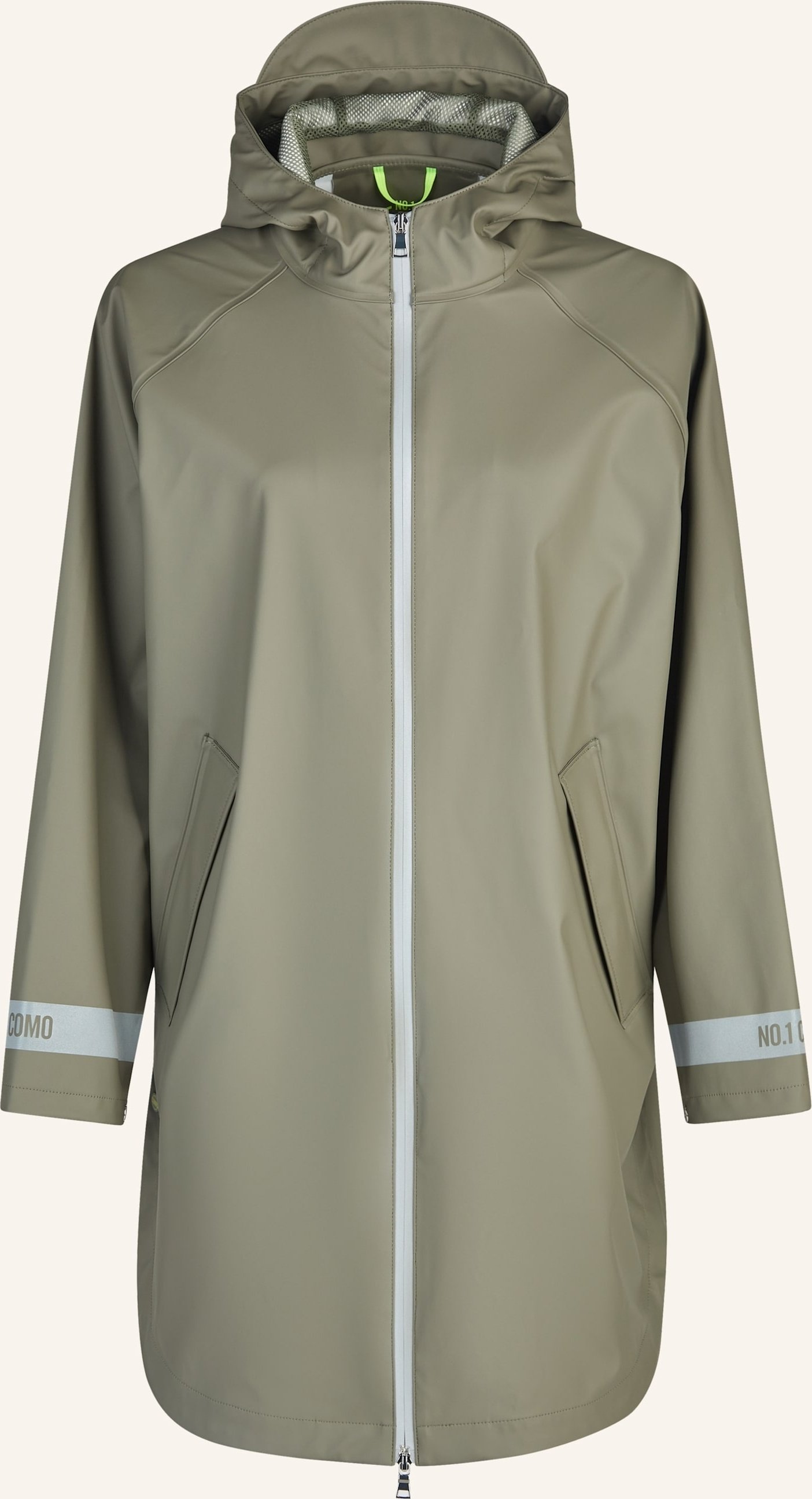 No.1 Como Regenmantel Civinni gruen