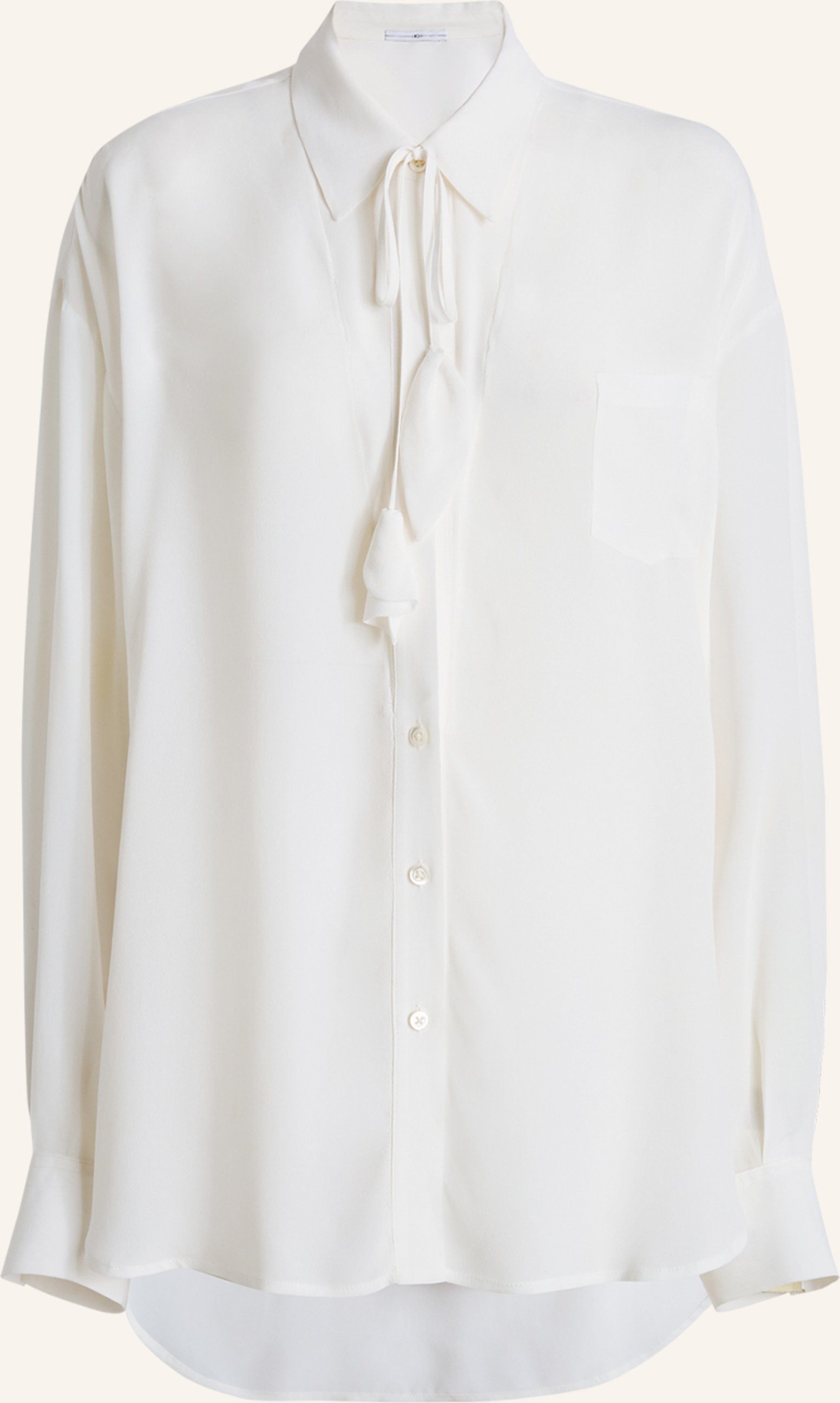 High Bluse Prowl weiss