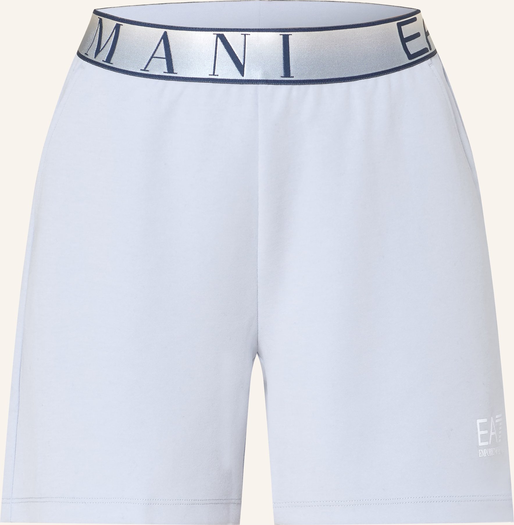 ea7 Emporio Armani Sweatshorts blau
