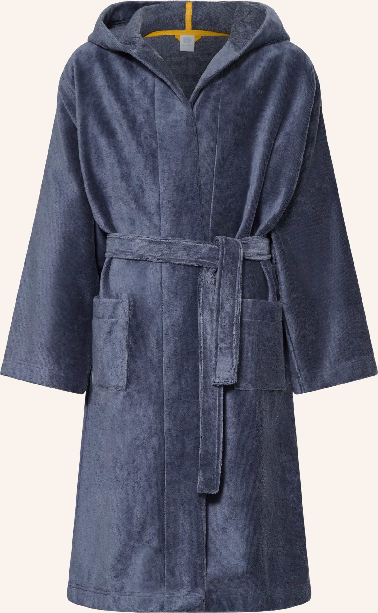 Thumbnail - Sanetta Bademantel Mit Kapuze blau