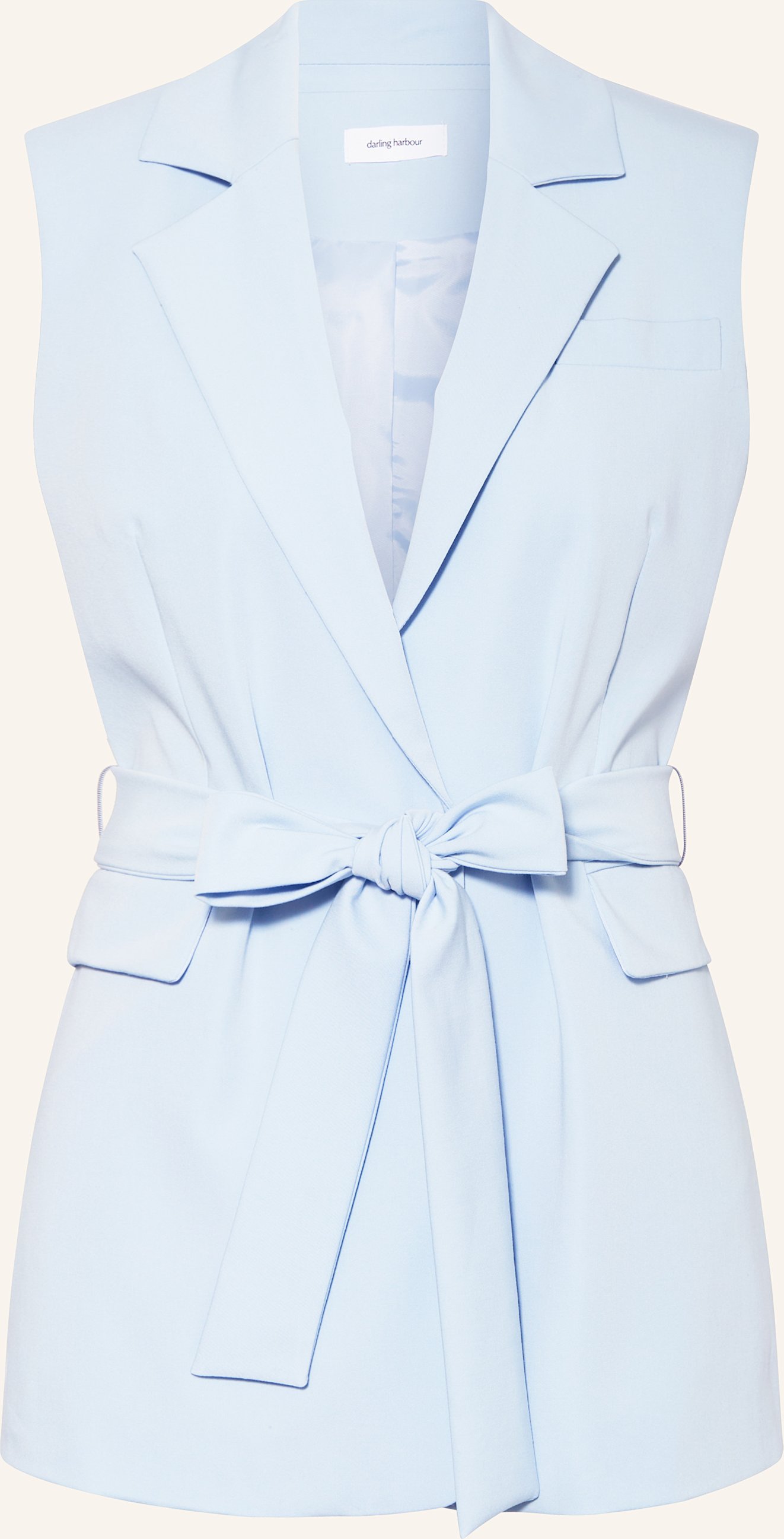 Darling Harbour Blazerweste blau