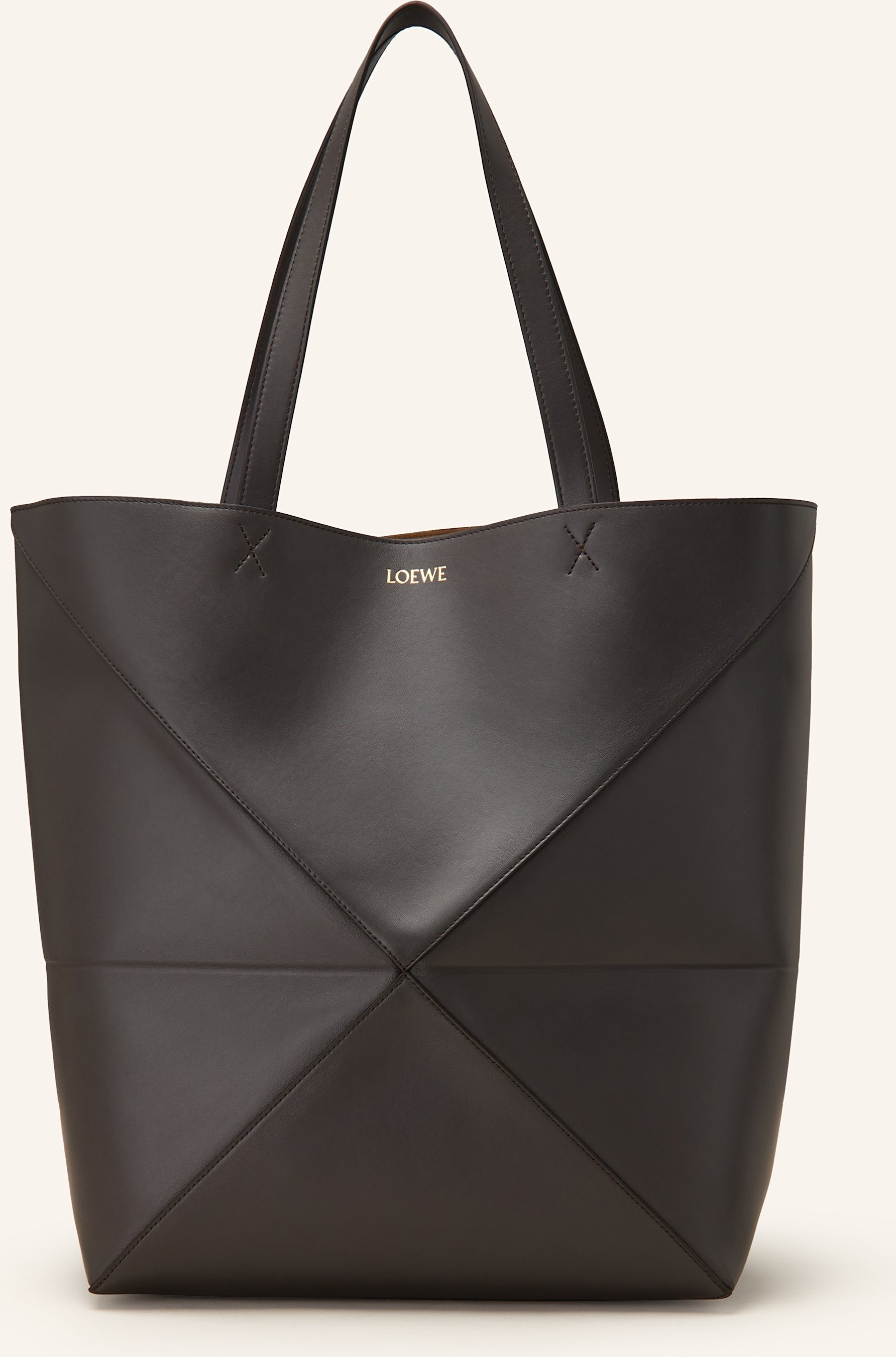 Loewe Shopper Puzzle Fold Tote Large grau