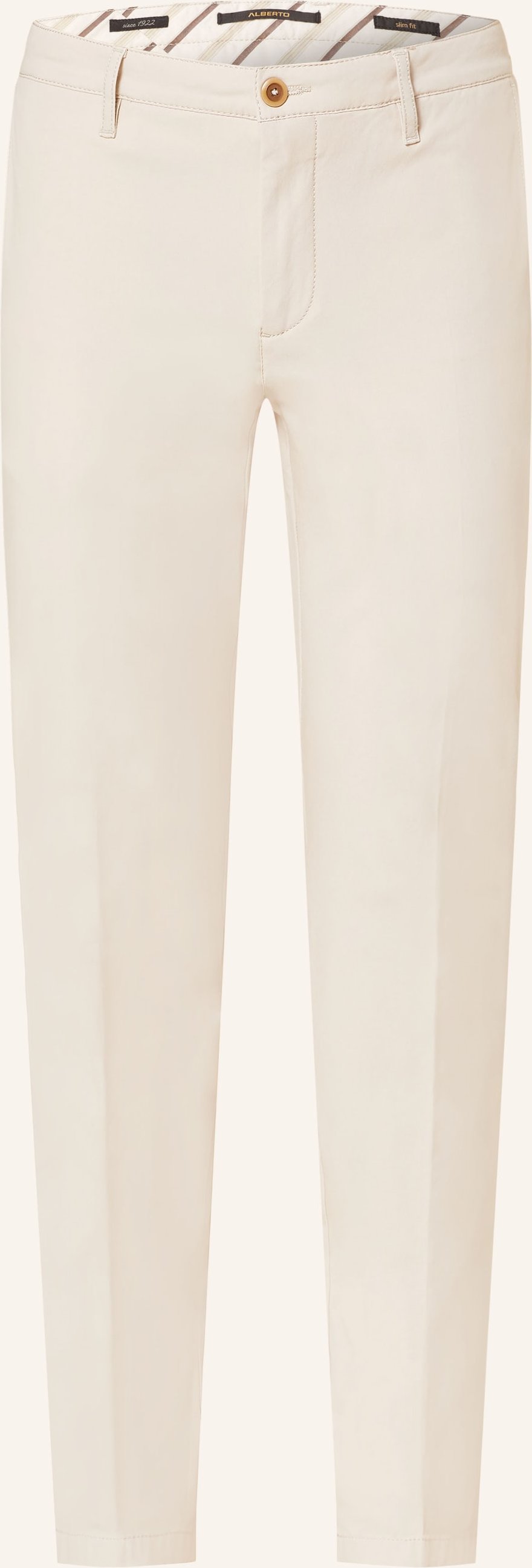 Alberto Chino Rob Slim Fit beige