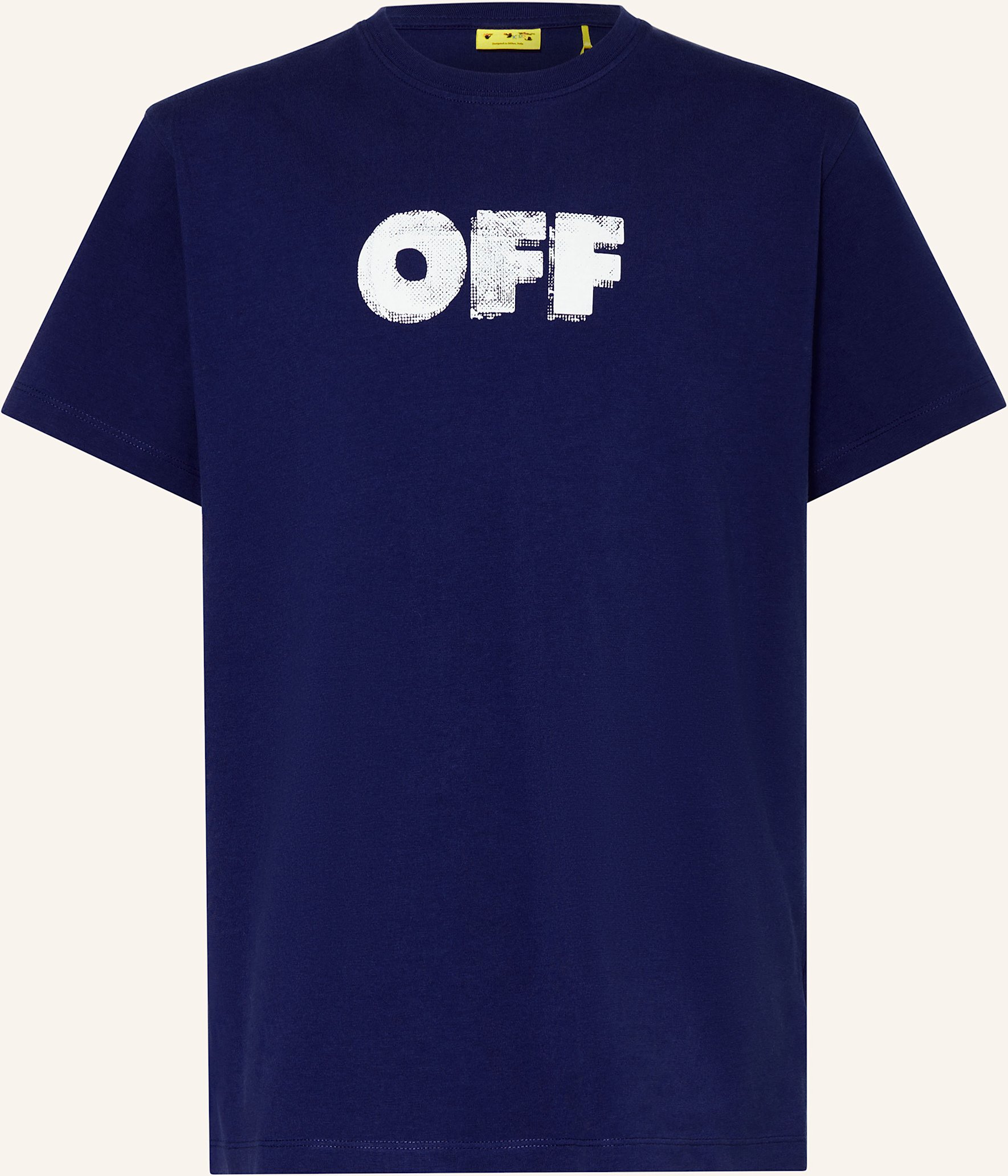 Off-White T-Shirt blau
