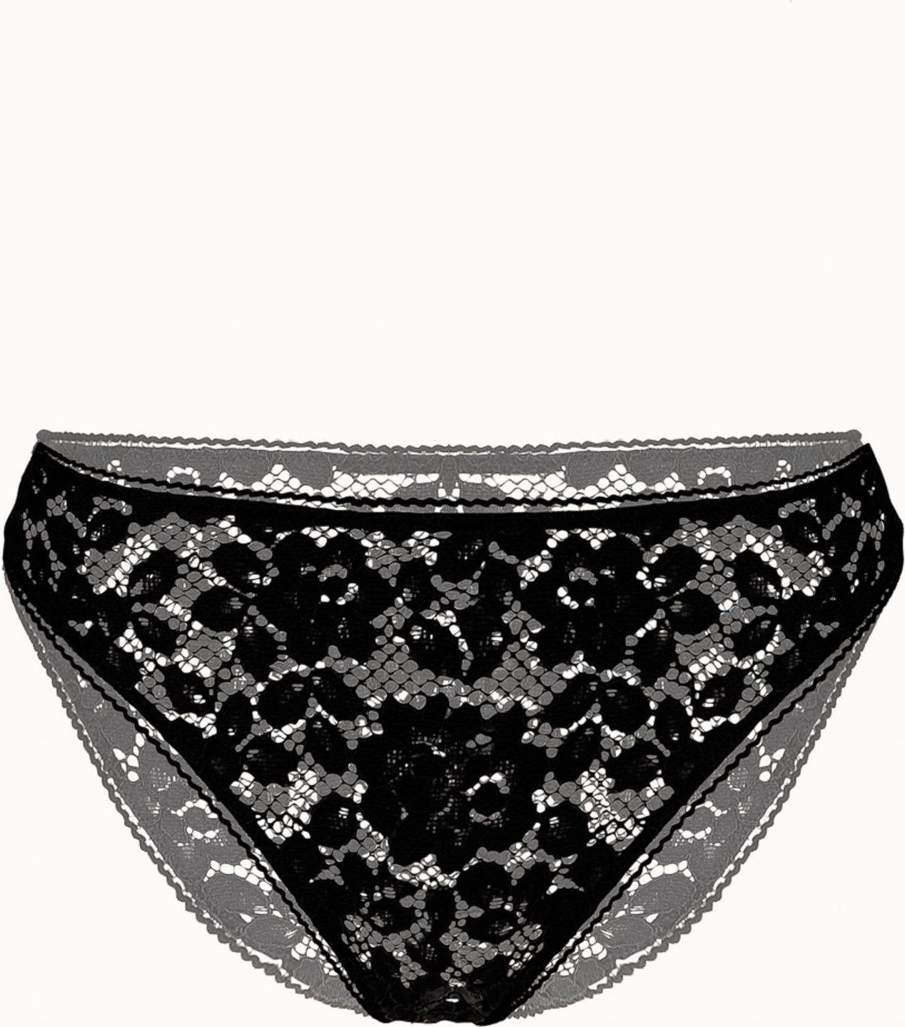 Wolford Lingerie Tanga Bold Lace Brief schwarz