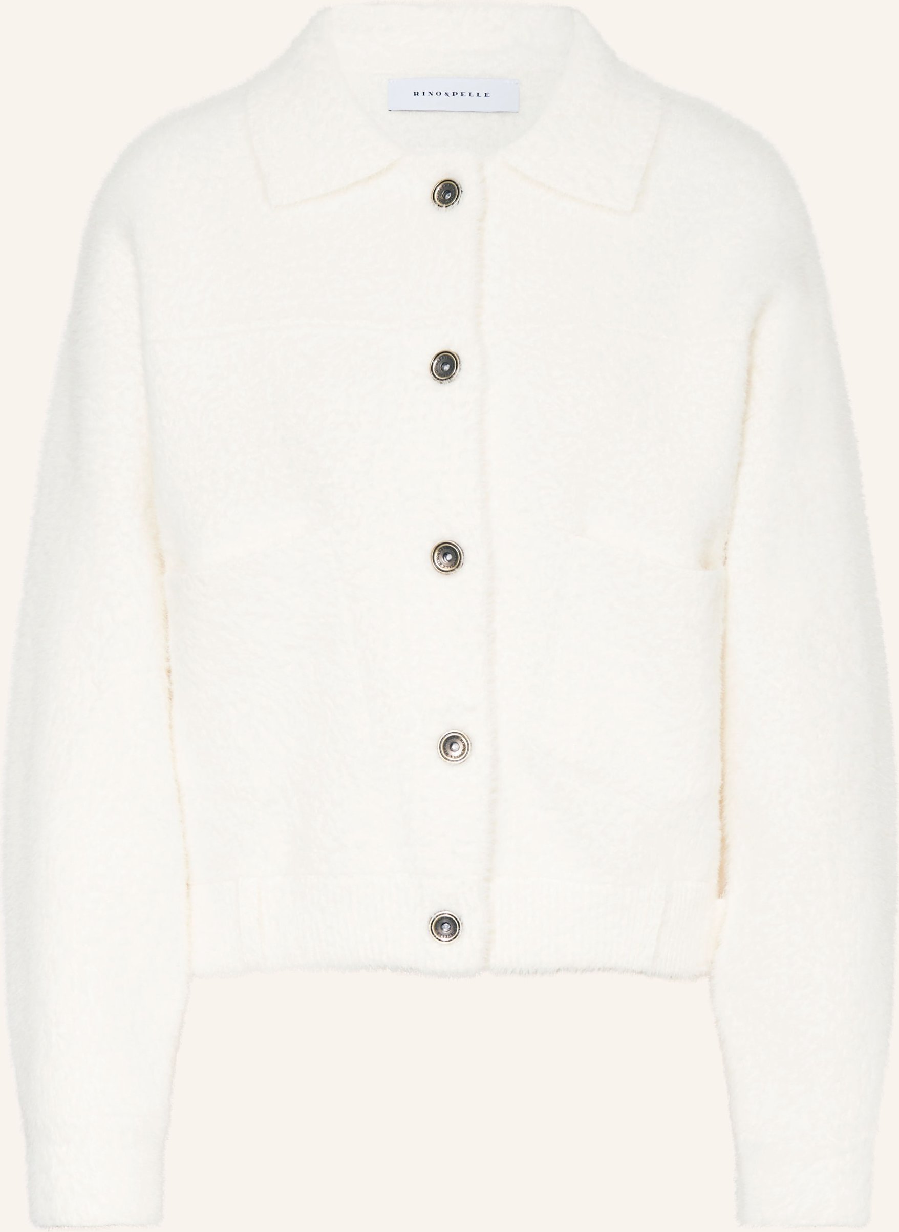 Rino & Pelle Strickjacke Bubbly weiss