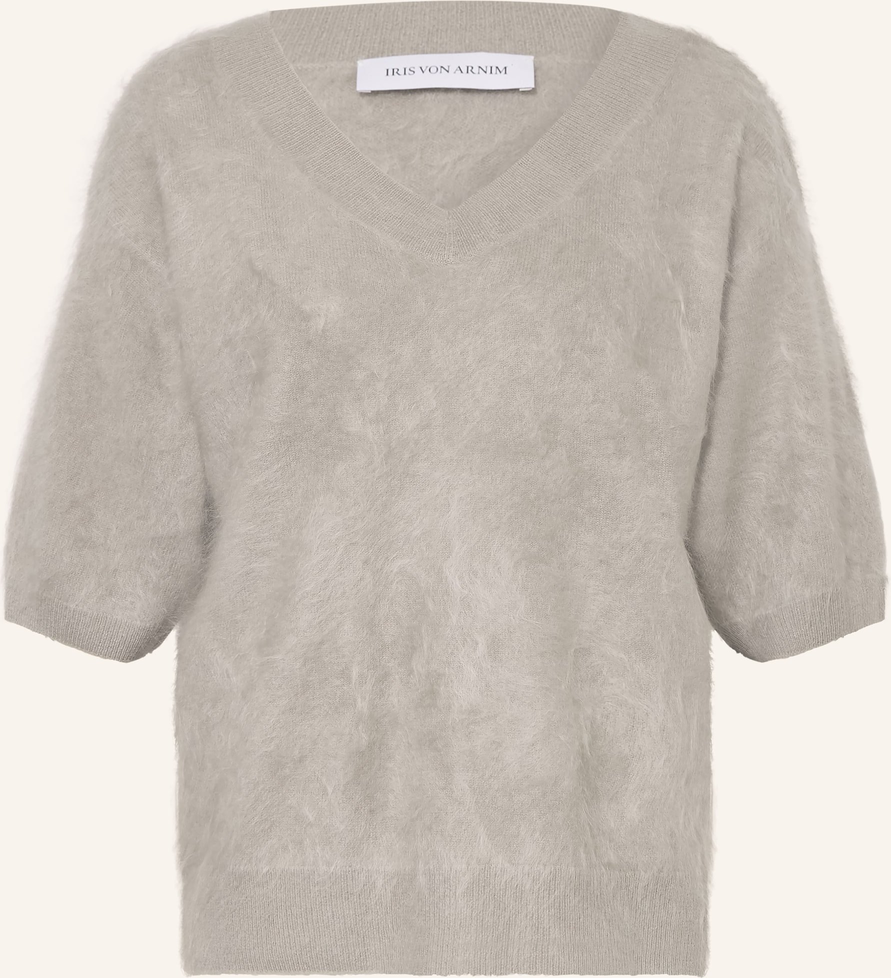 Iris Von Arnim Strickshirt Sorrel Aus Cashmere beige