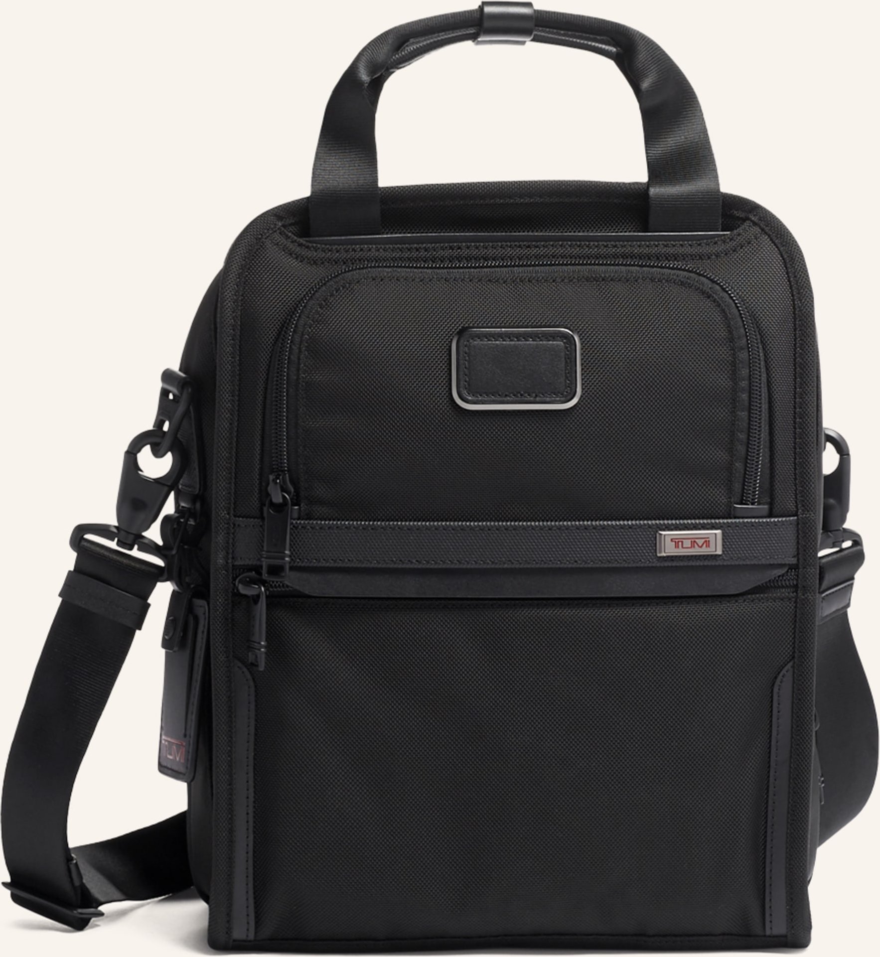 Tumi Alpha Umhängetasche Medium schwarz