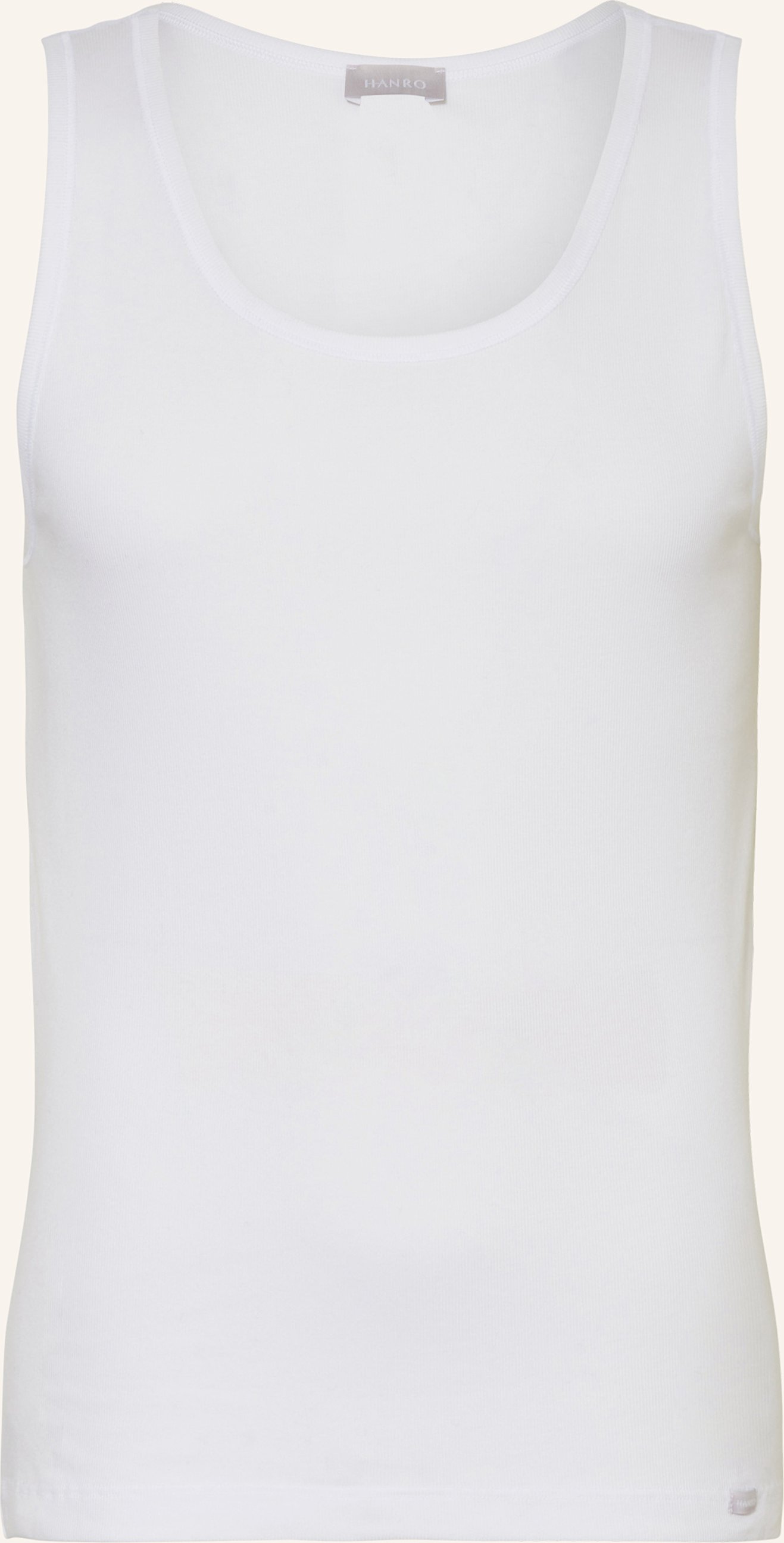 Hanro Unterhemd Cotton Essentials weiss