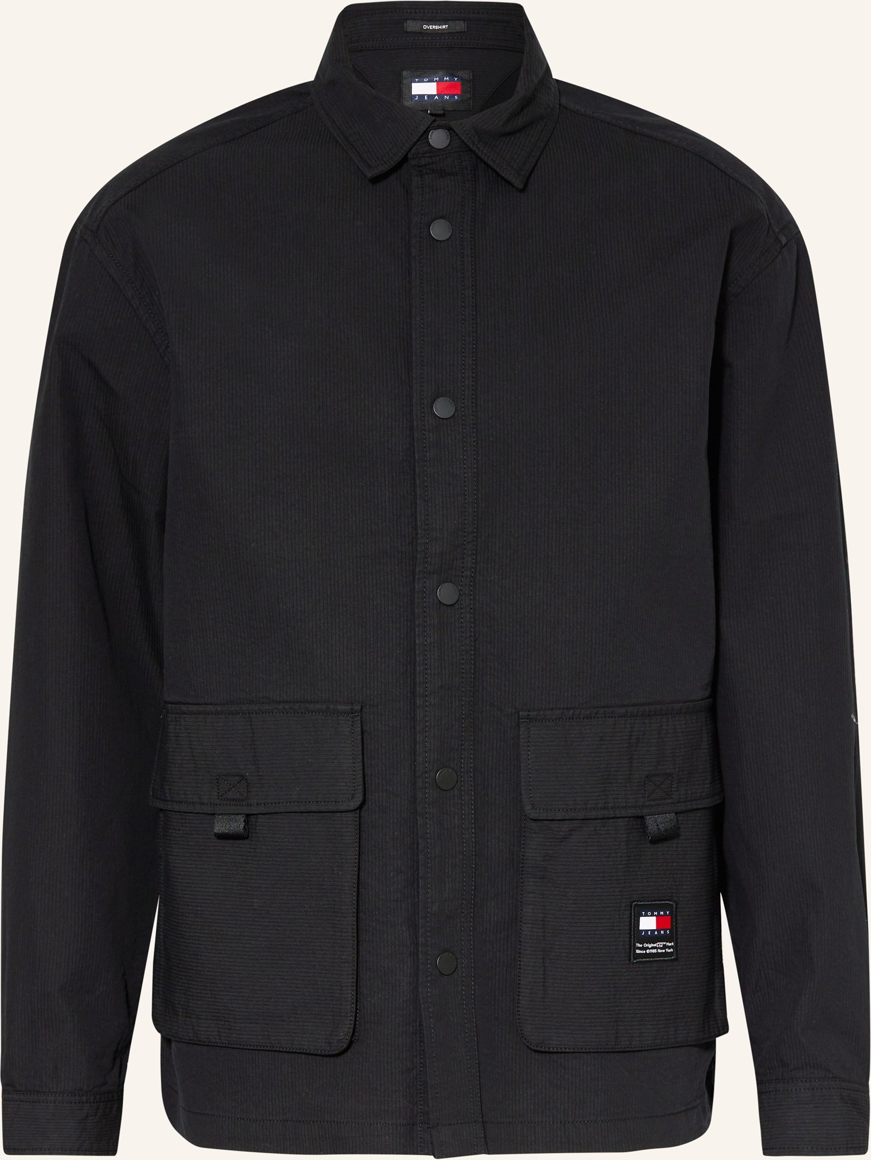 Tommy Jeans Overshirt schwarz