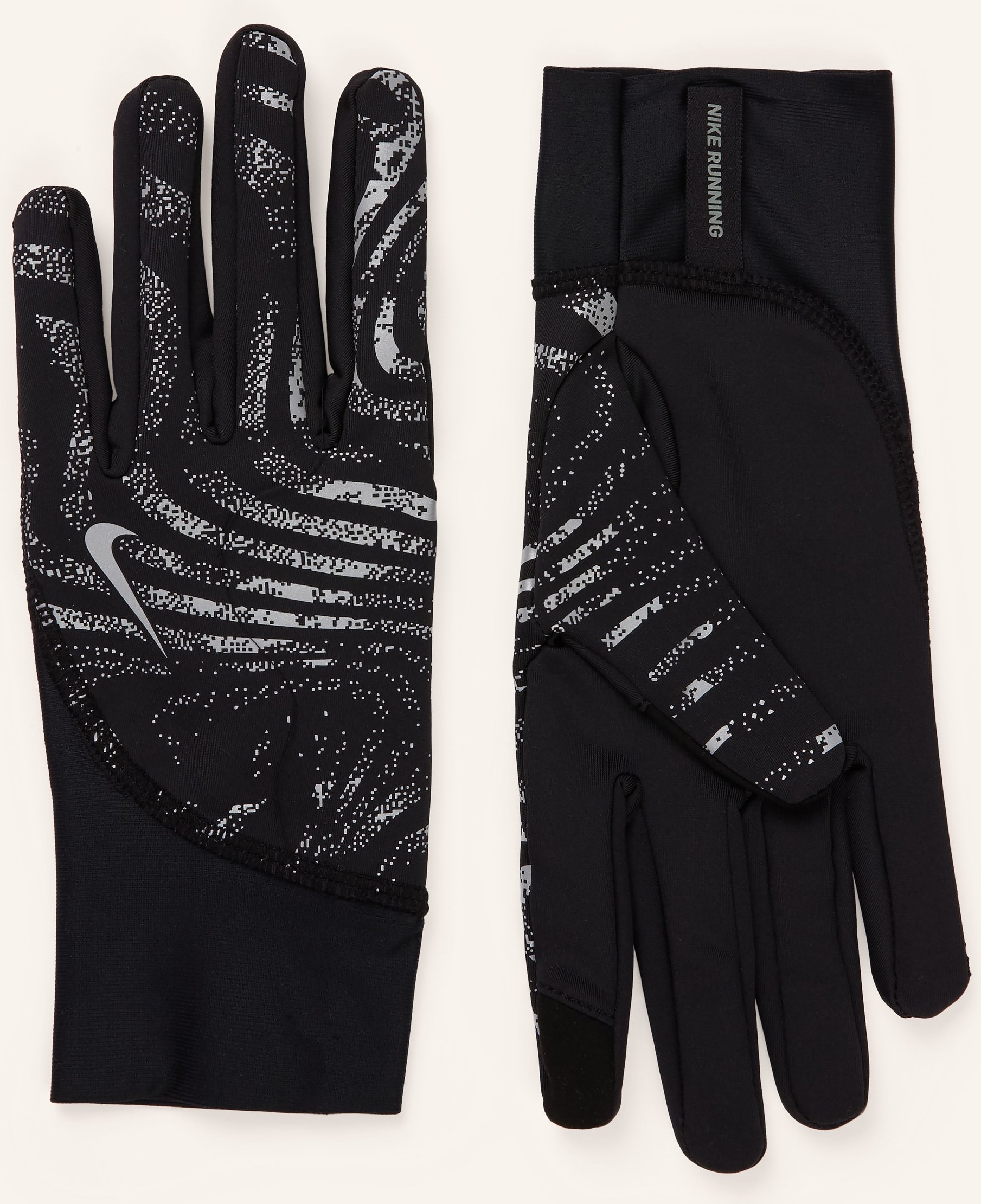 Nike Multisport-Handschuhe Pacer Midweight Rg Mit Touchscreen-Funktion schwarz