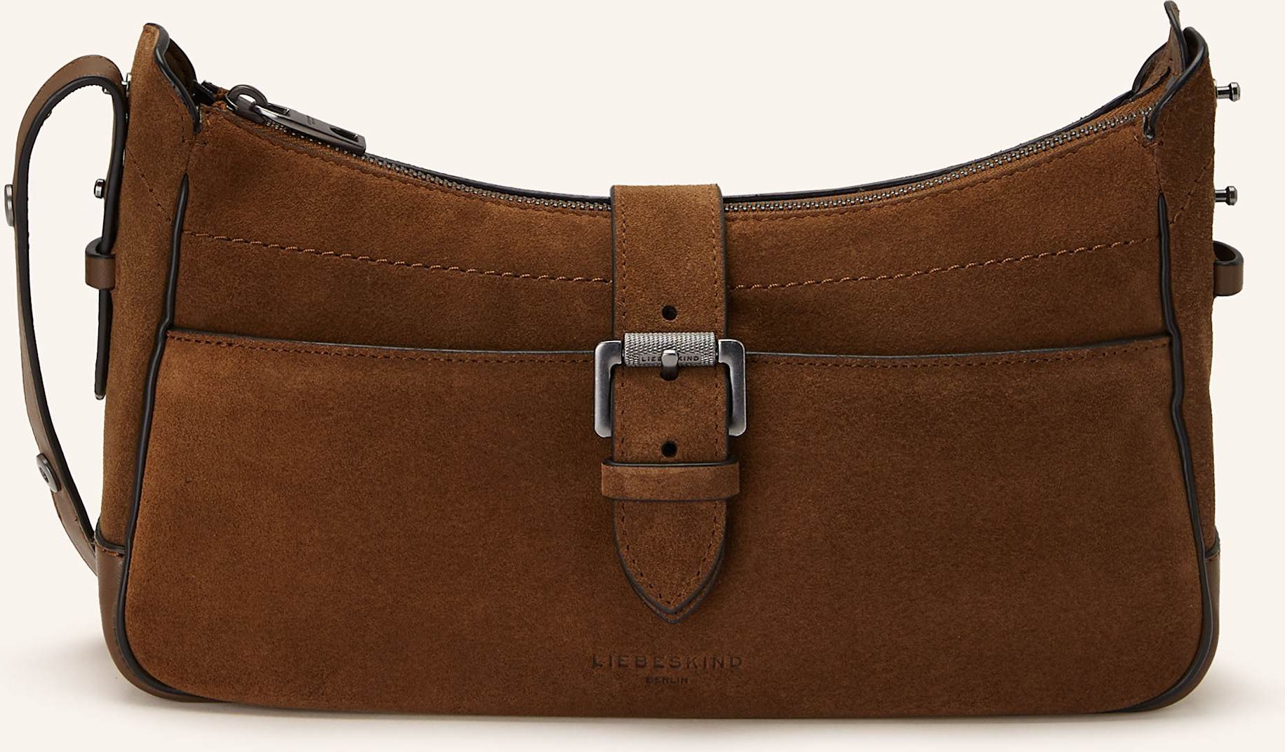 Liebeskind Schultertasche Baguette Small braun