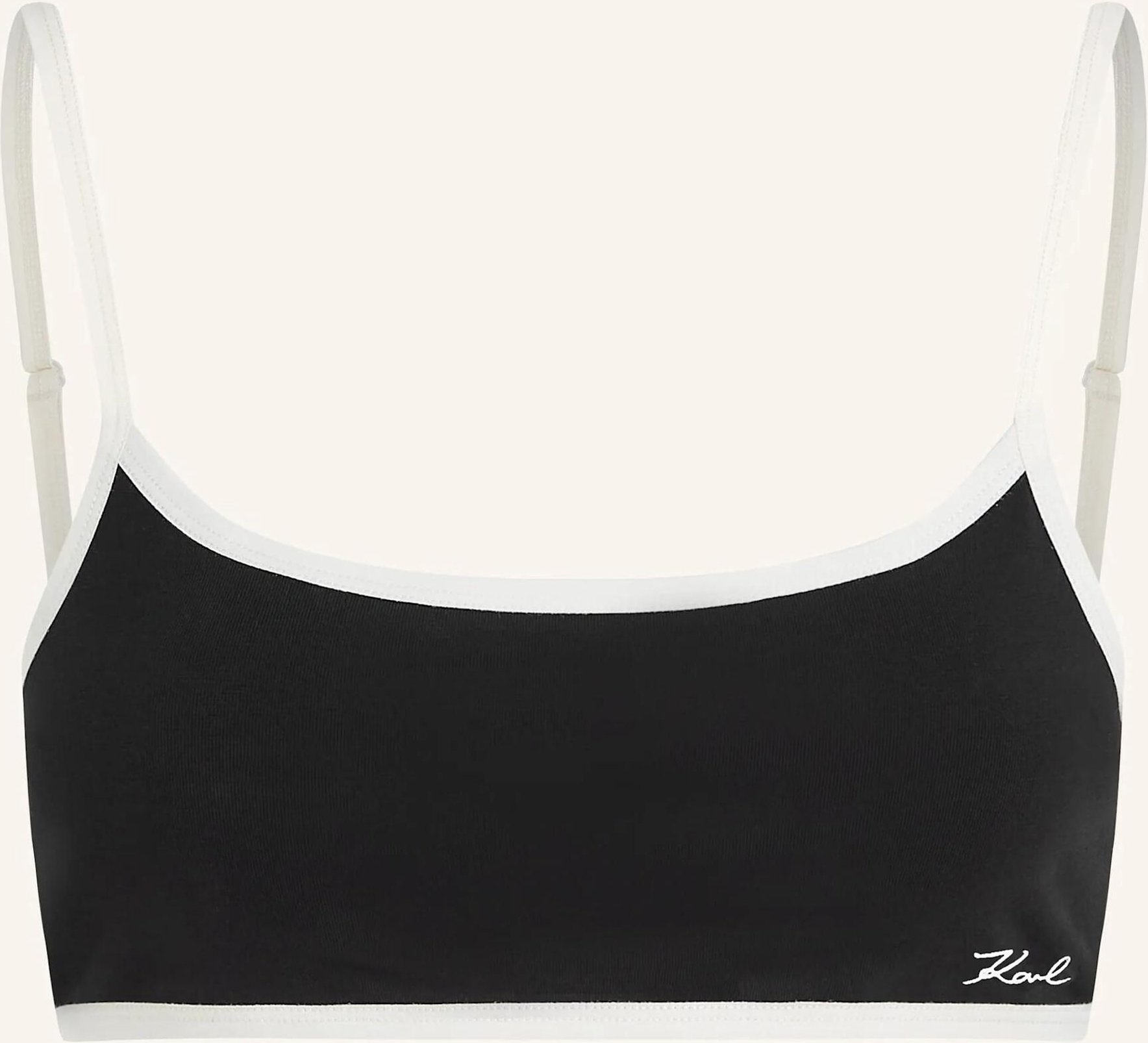 Karl Lagerfeld Top schwarz