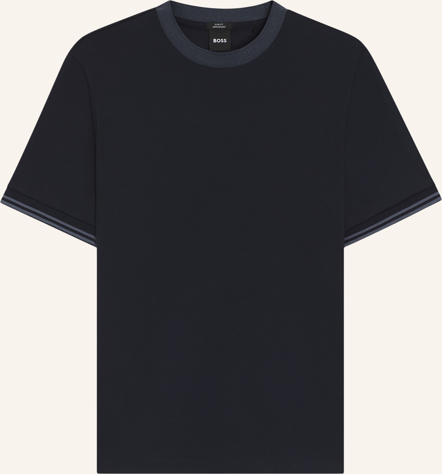 Boss T-Shirt H-Tessler 238 Slim Fit blau