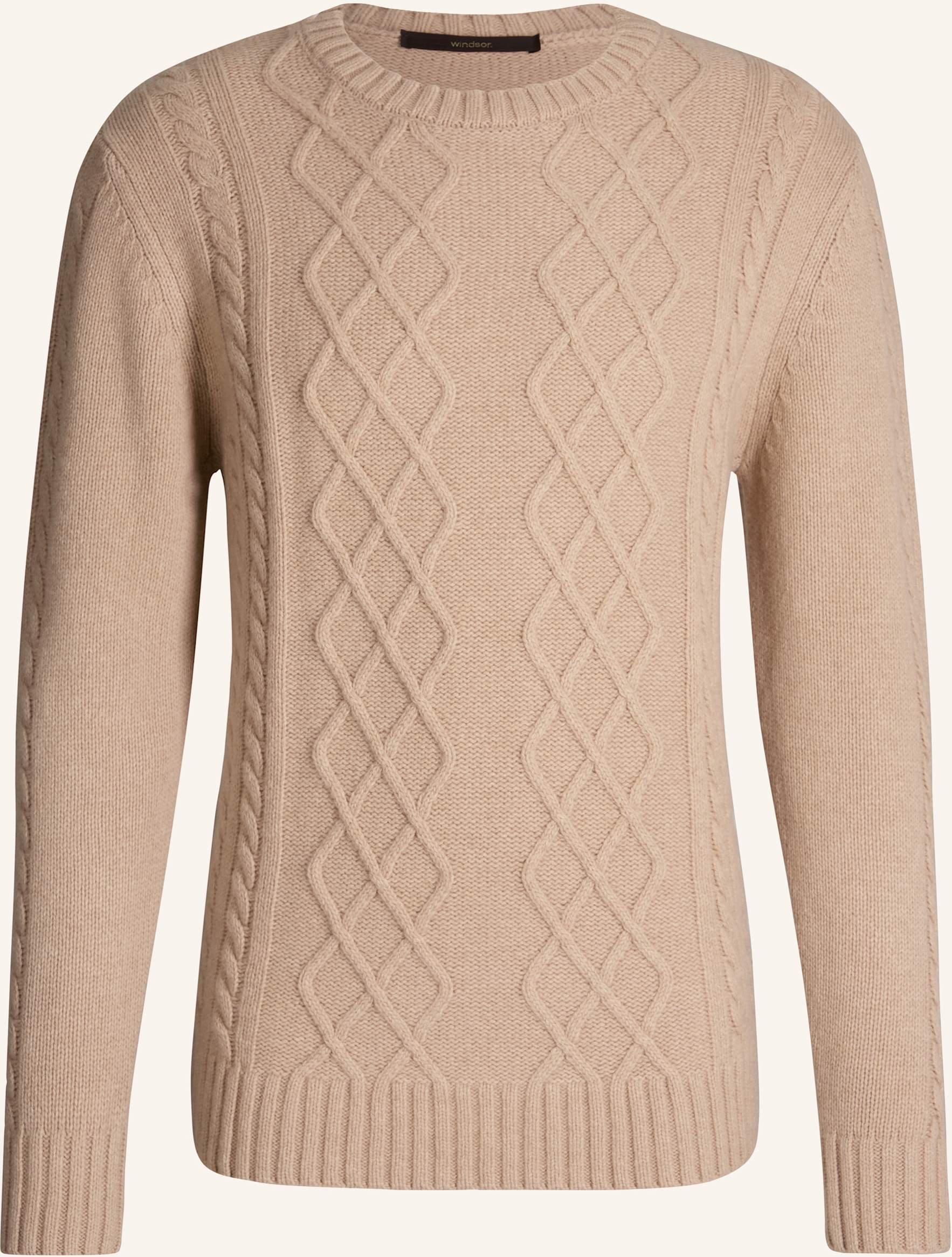 Thumbnail - Windsor. Strickpullover beige
