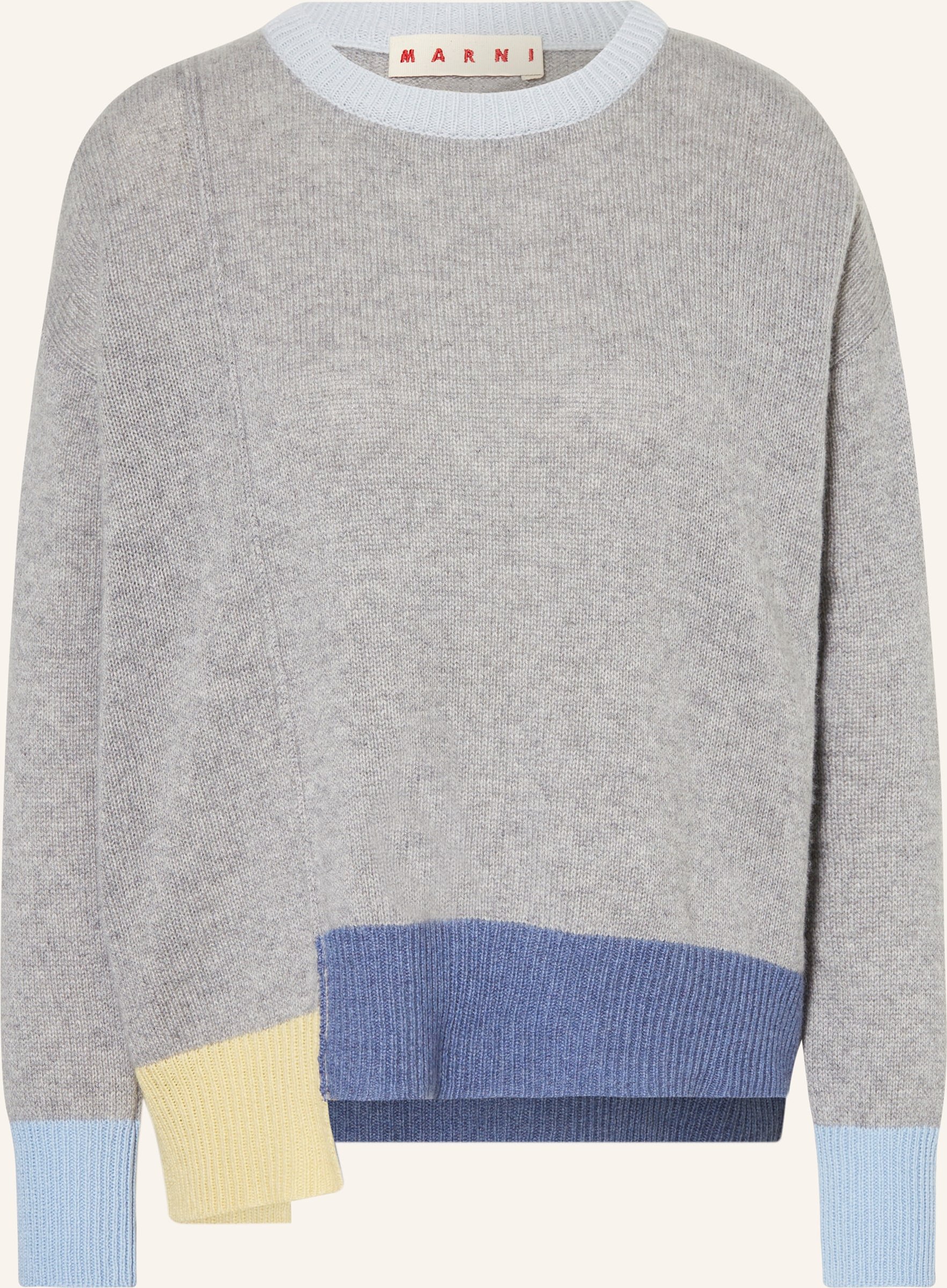 Marni Cashmere-Pullover grau