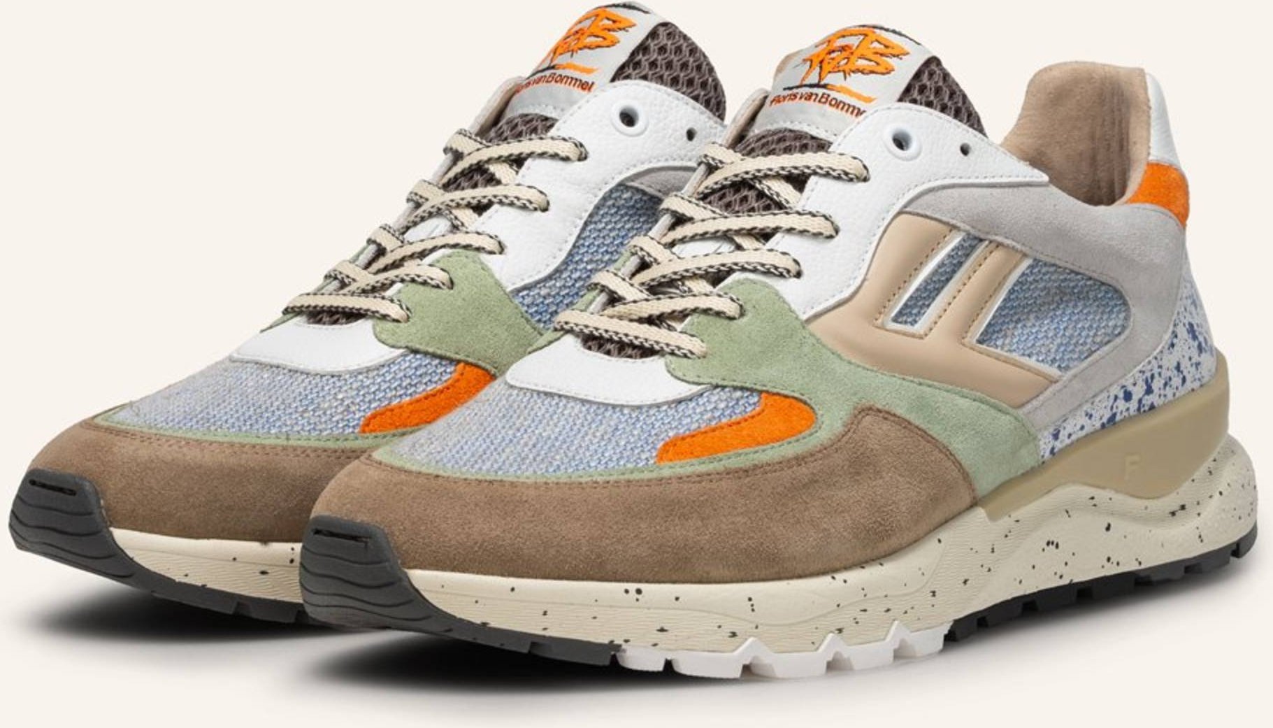 Floris Van Bommel Sneaker De Treener 01 blau