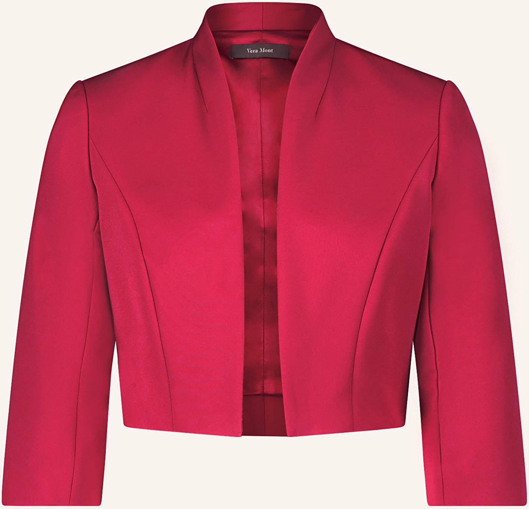Vera Mont Bolero Mit 3/4-Arm rot