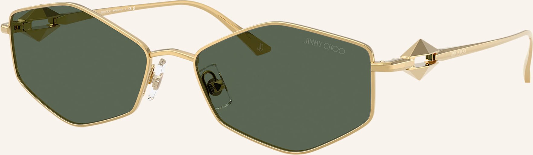 Jimmy Choo Sonnenbrille jc4017 gold