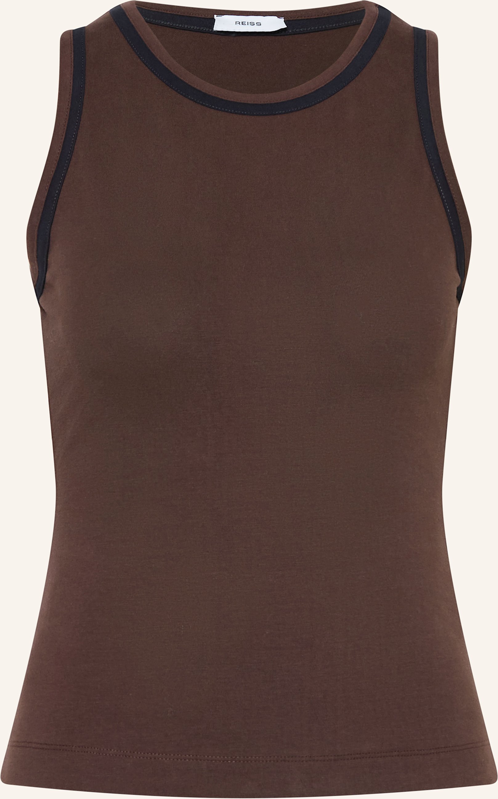 Reiss Top Becca braun
