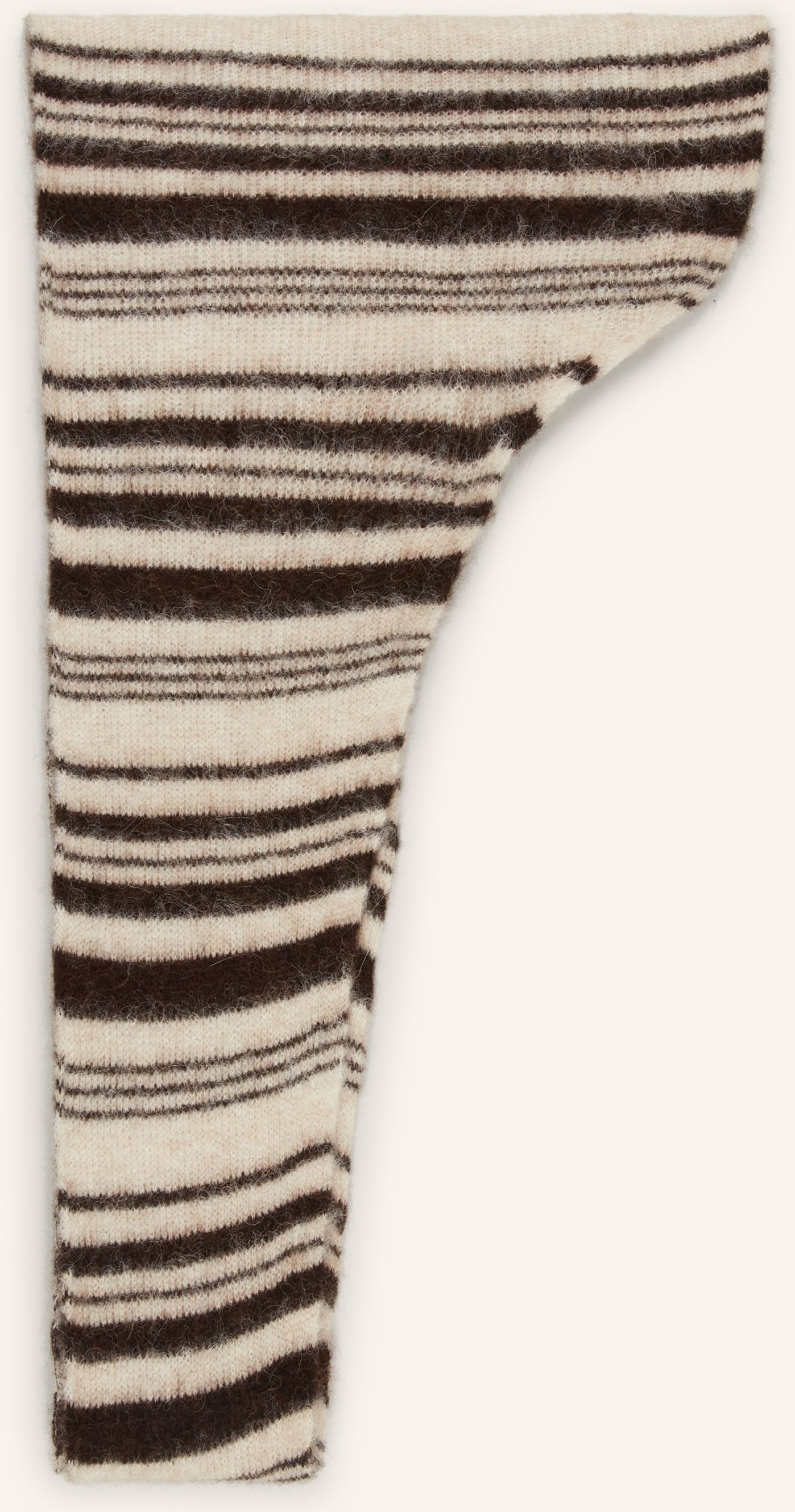 Ba&Sh Alpaka-Schal Swan braun