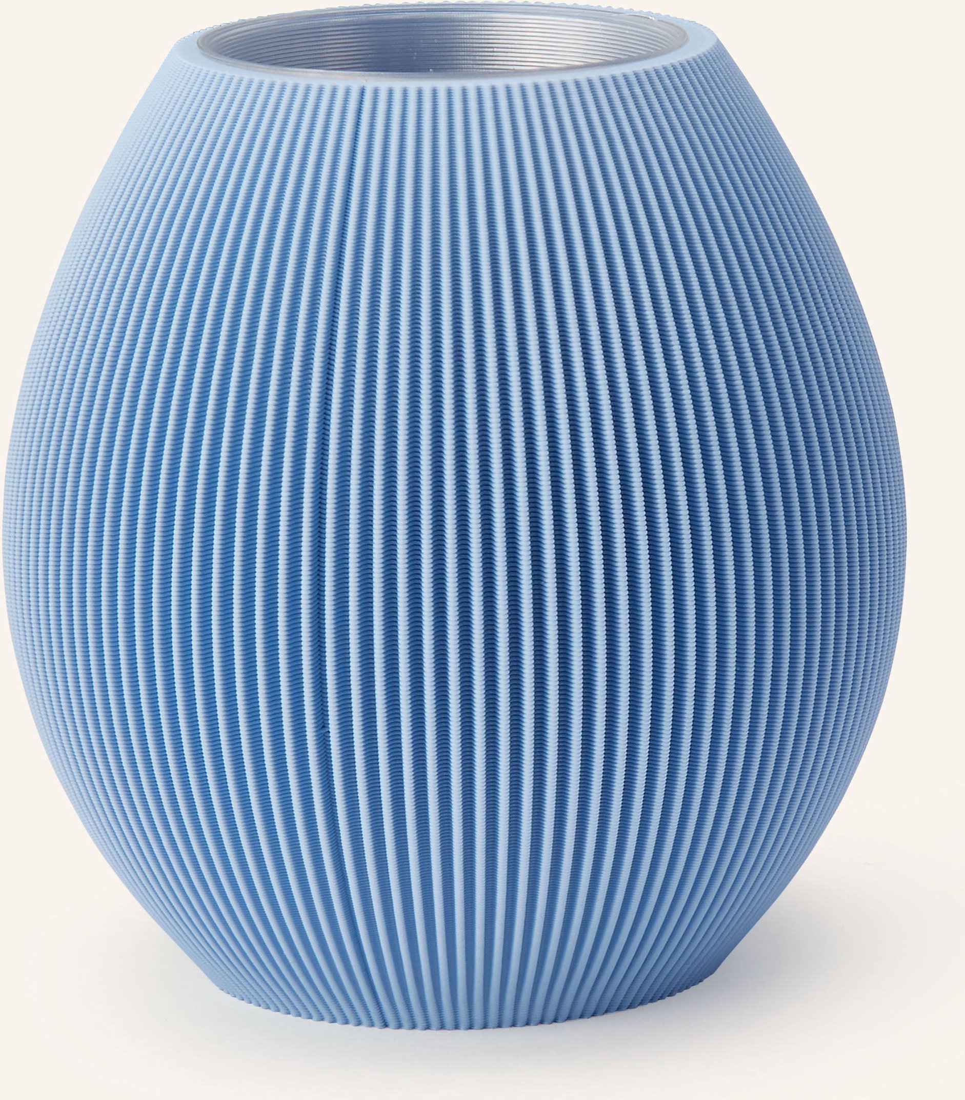 Dennismaass Vase Rund Small blau