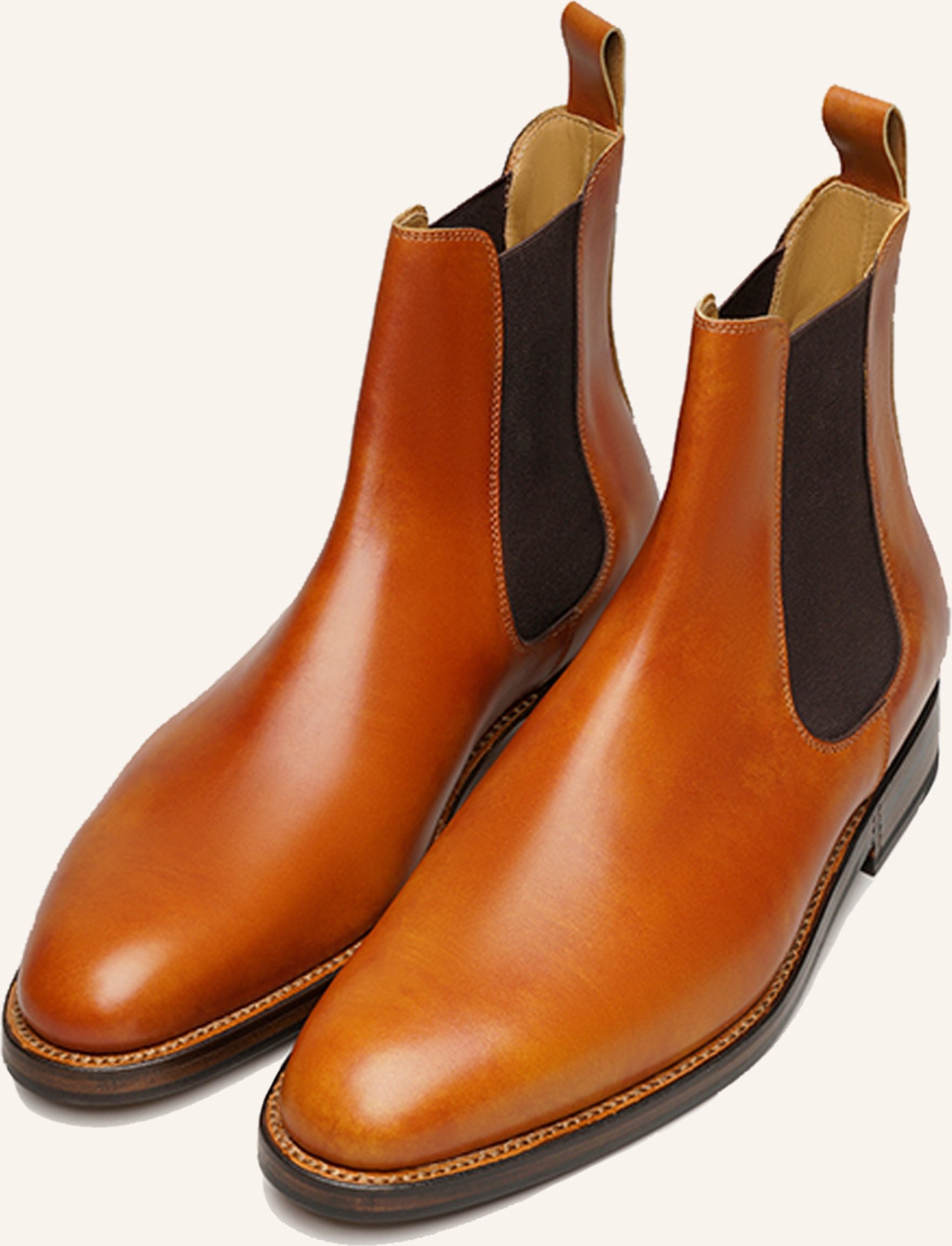 Thumbnail - Heinrich Dinkelacker Boots Luzern Plain Tc braun