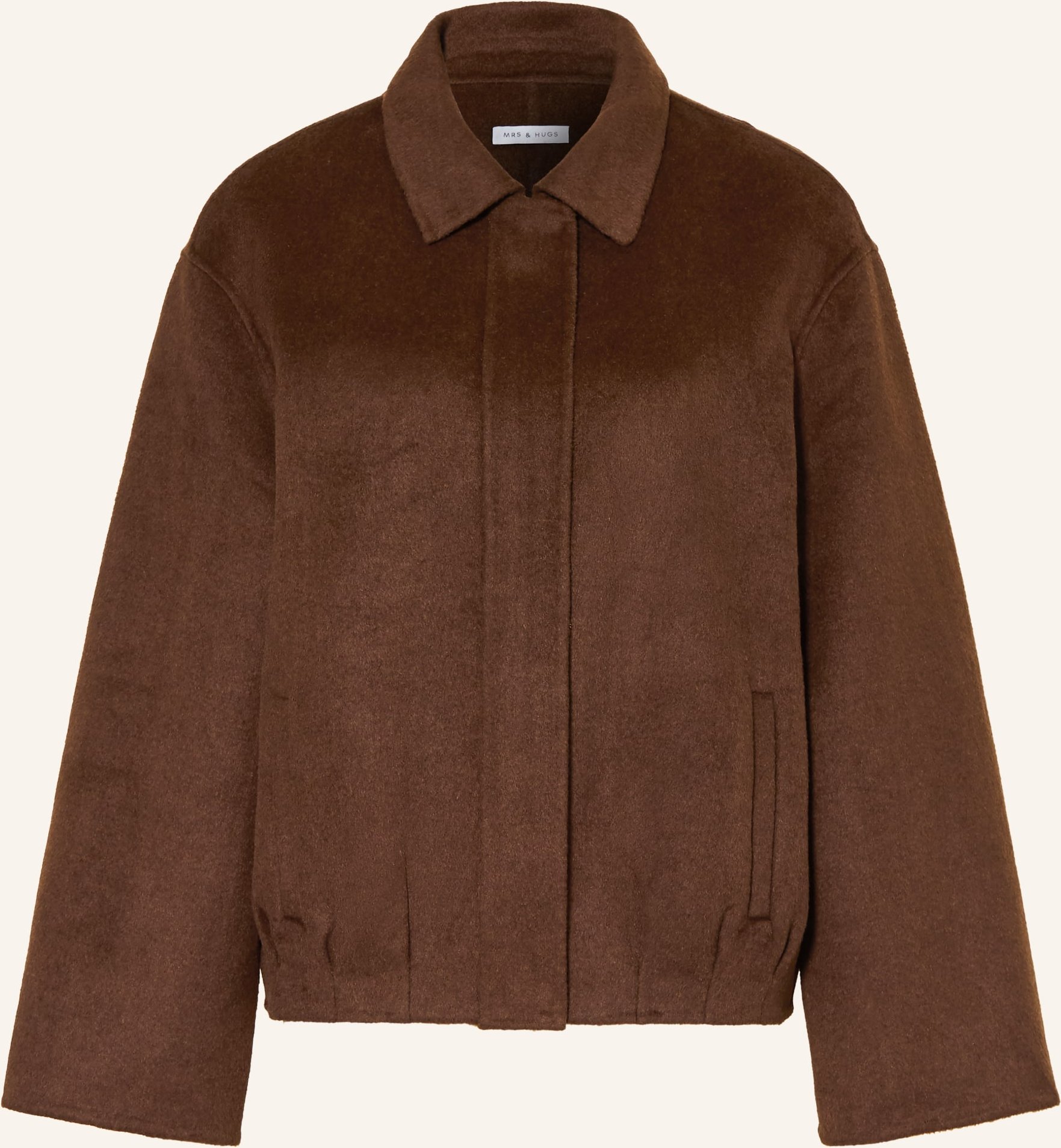 Mrs & Hugs Jacke braun