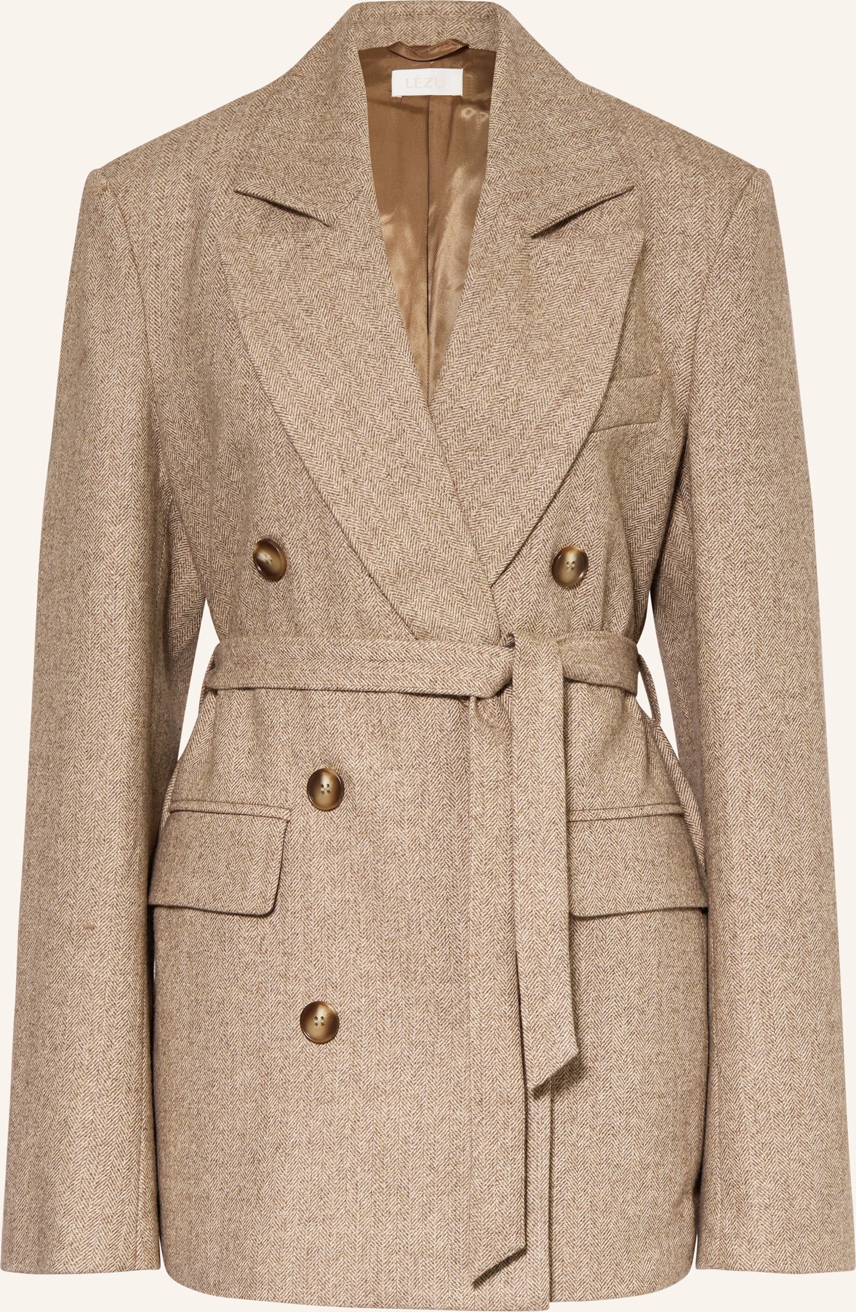 Lezu Blazer Malou braun