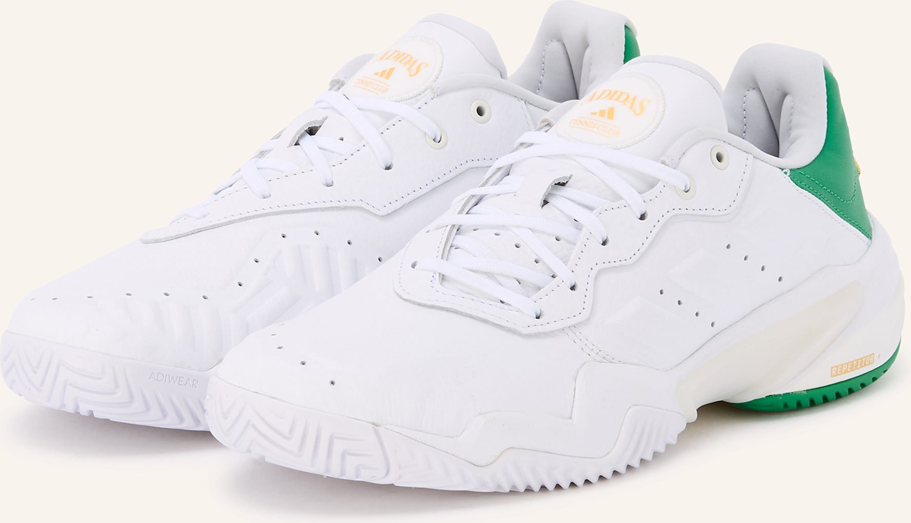 Adidas Tennisschuhe Barricade 13 Leather weiss