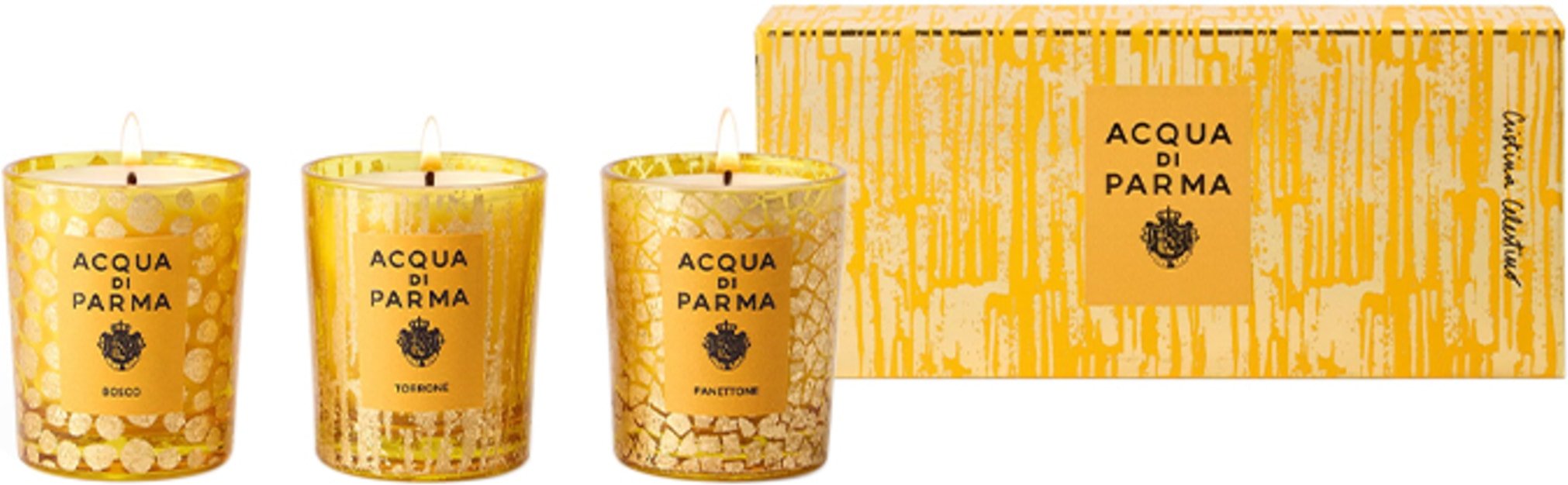 Acqua Di Parma Holiday Candle Trio Duftkerzen-Set 210 g