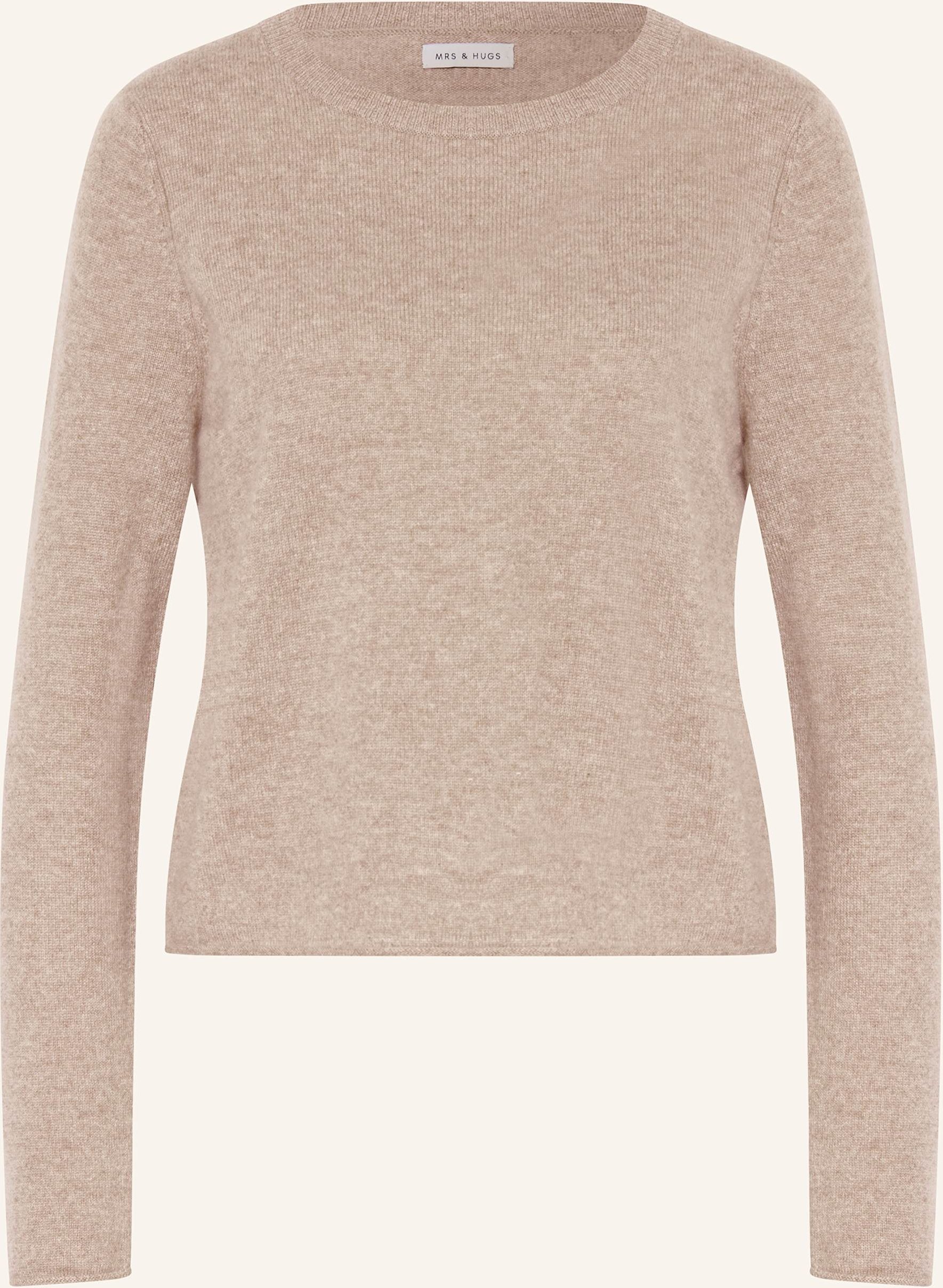 Mrs & Hugs Cashmere-Pullover beige