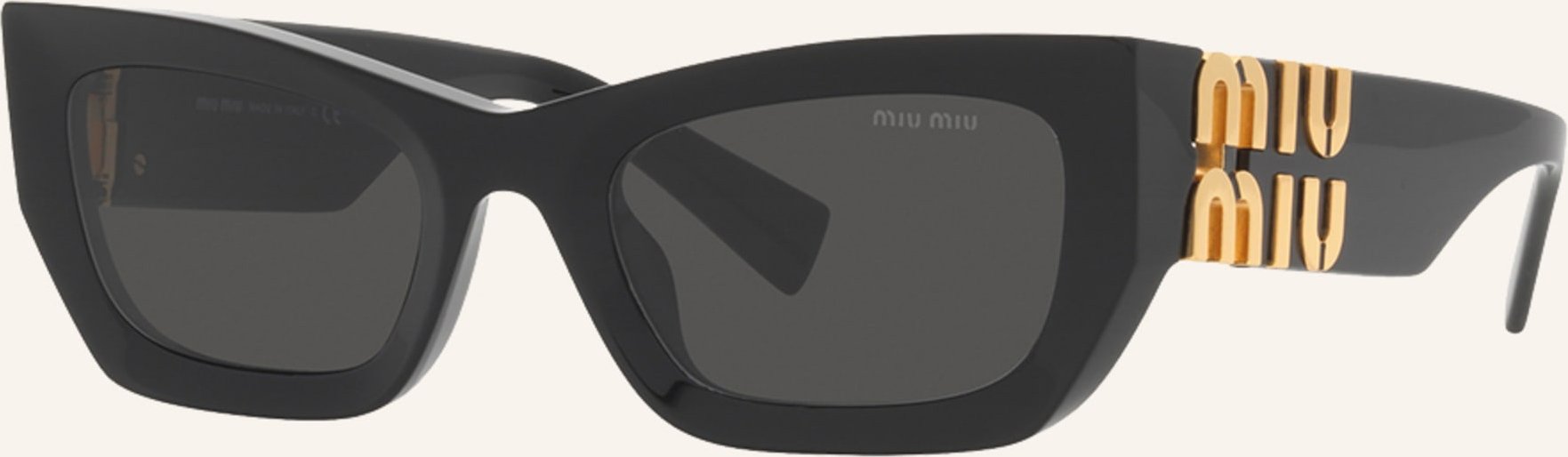 Thumbnail - Miu Miu Sonnenbrille mu09ws schwarz
