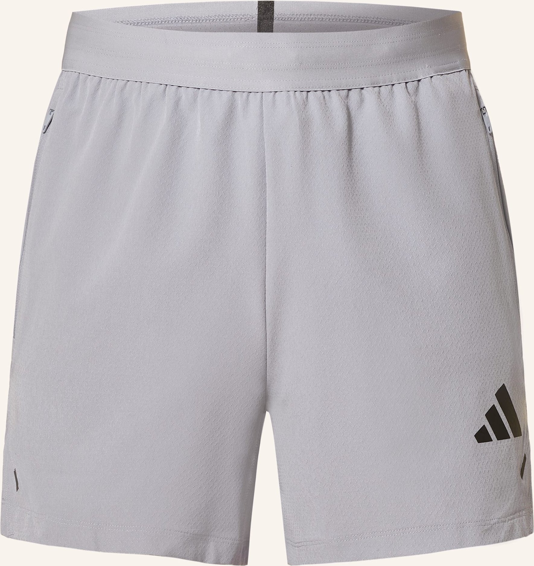 Adidas Trainingsshorts Power 3-Stripes grau