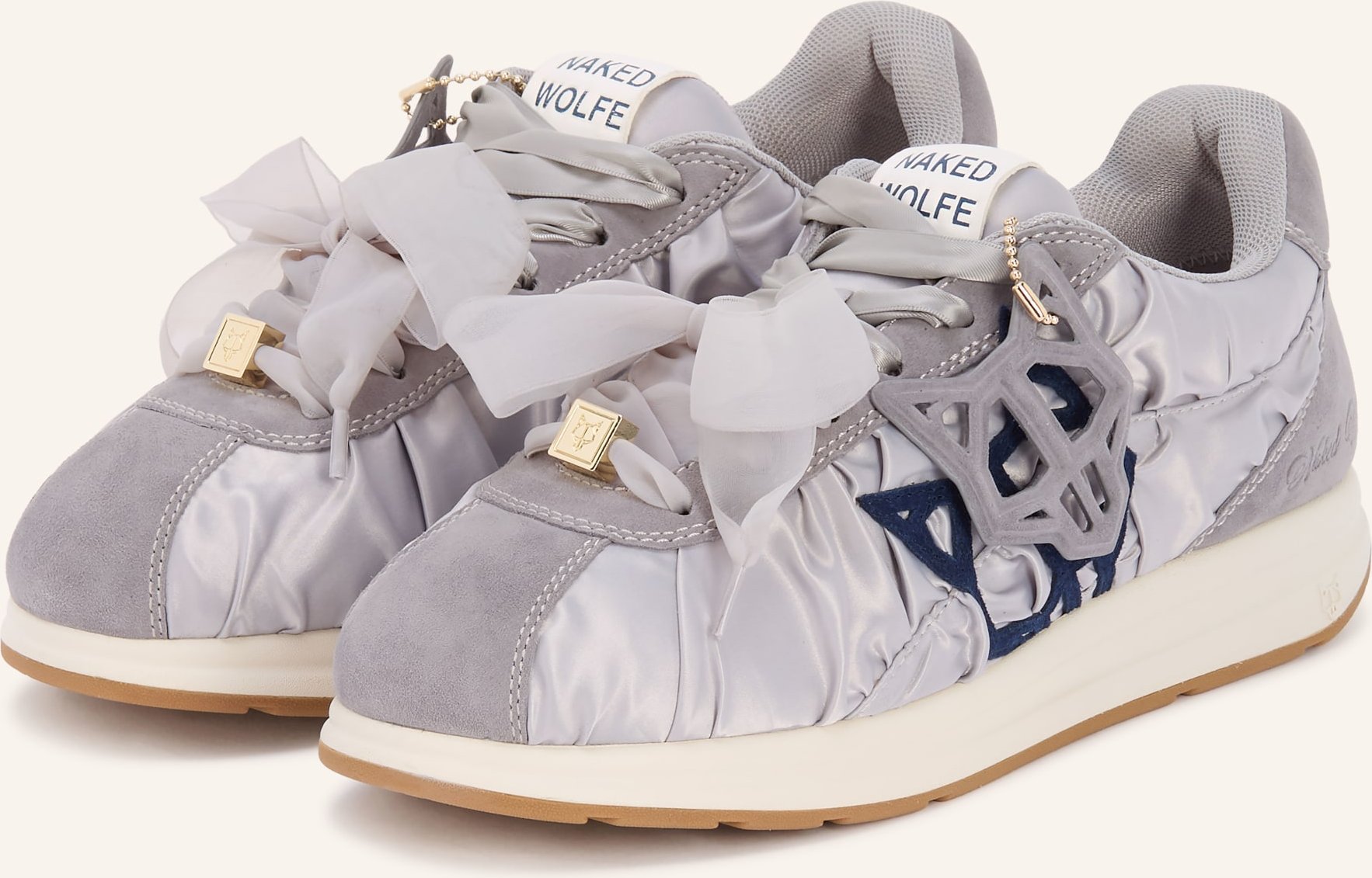 Naked Wolfe Sneaker Expensed grau