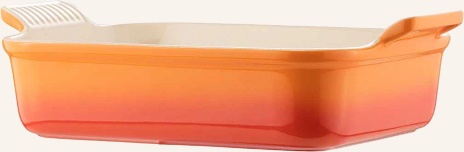 Le Creuset Auflaufform Tradition orange