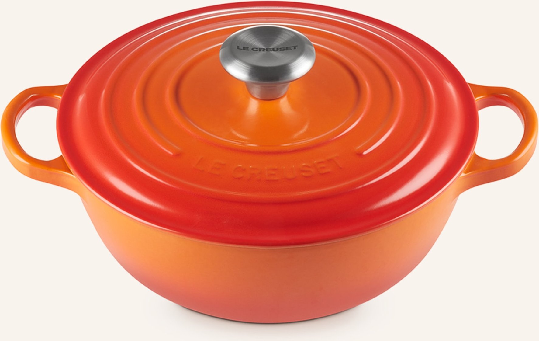 Le Creuset Kochtopf La Marmite Signature orange