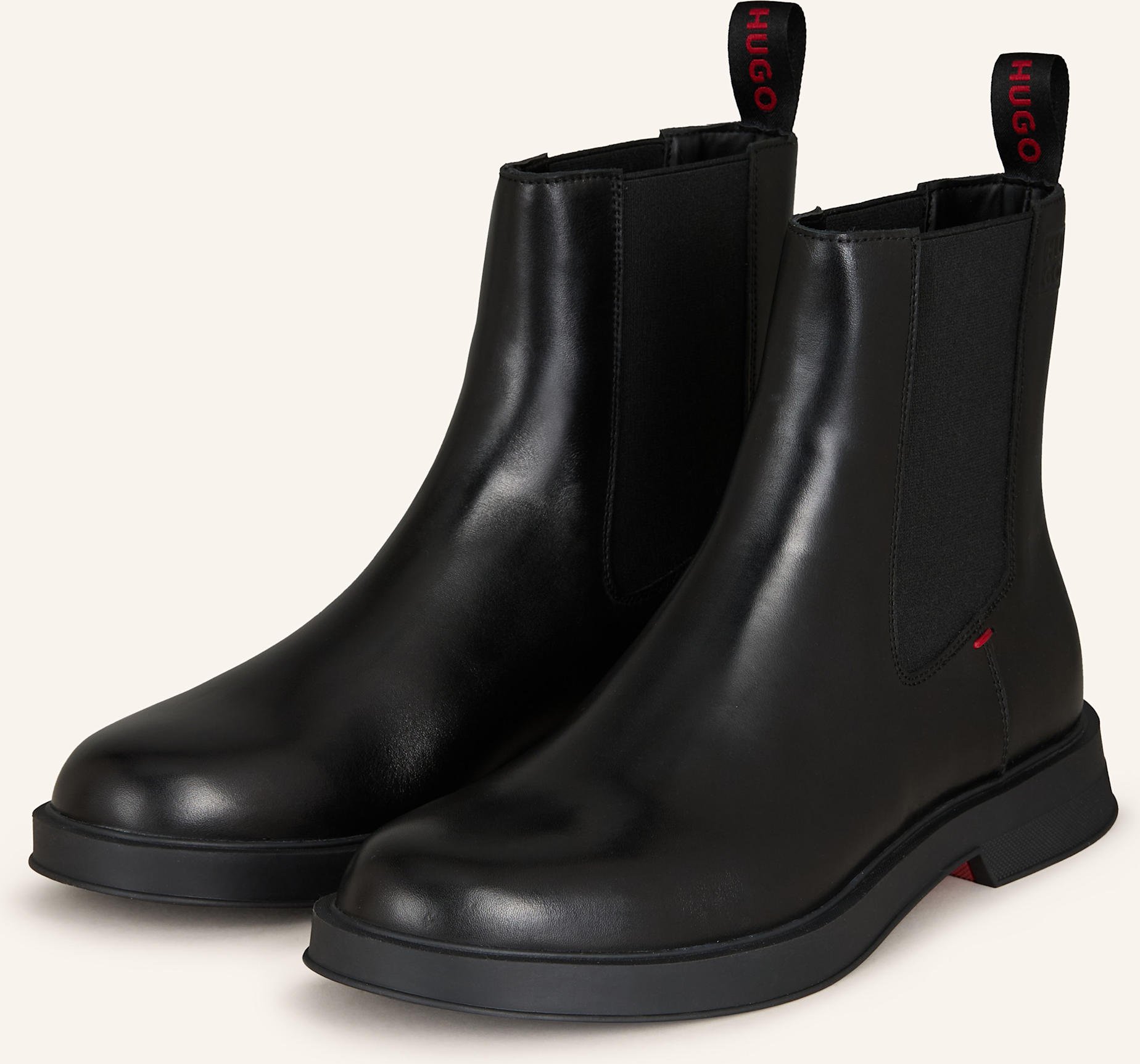 Hugo Chelsea-Boots Lenner schwarz