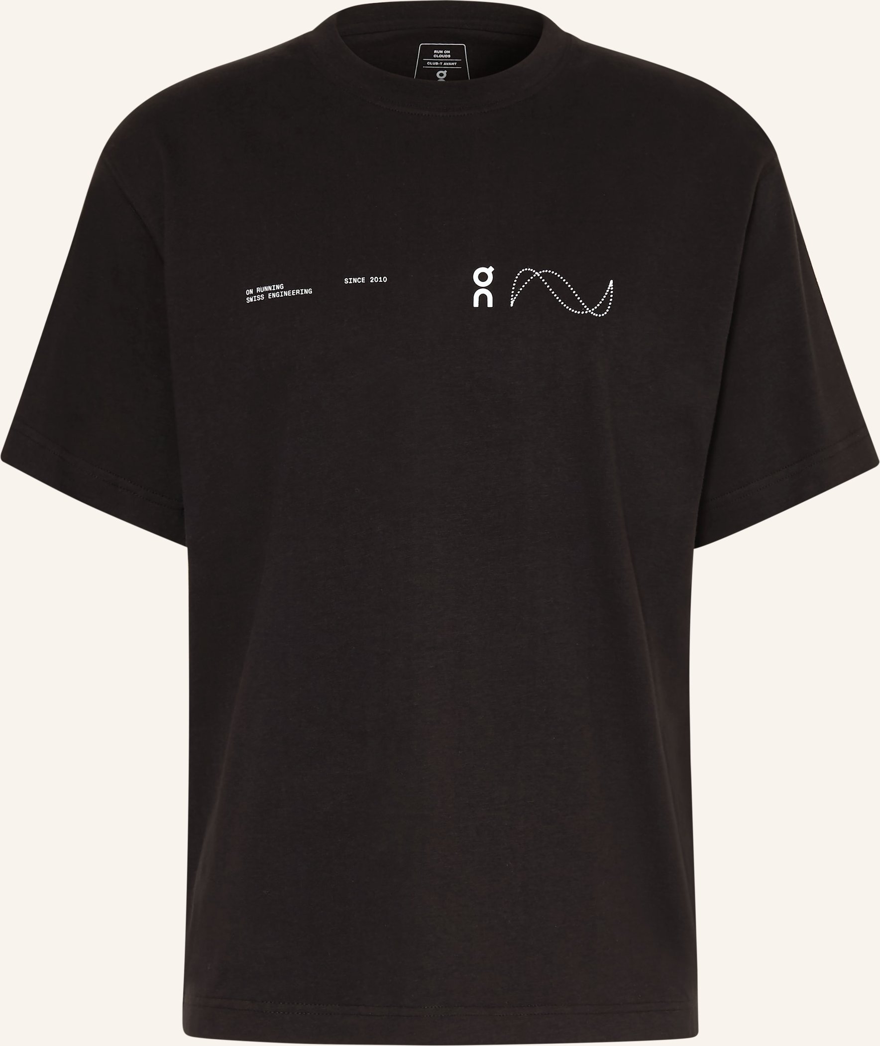 On T-Shirt Club-T Avant schwarz