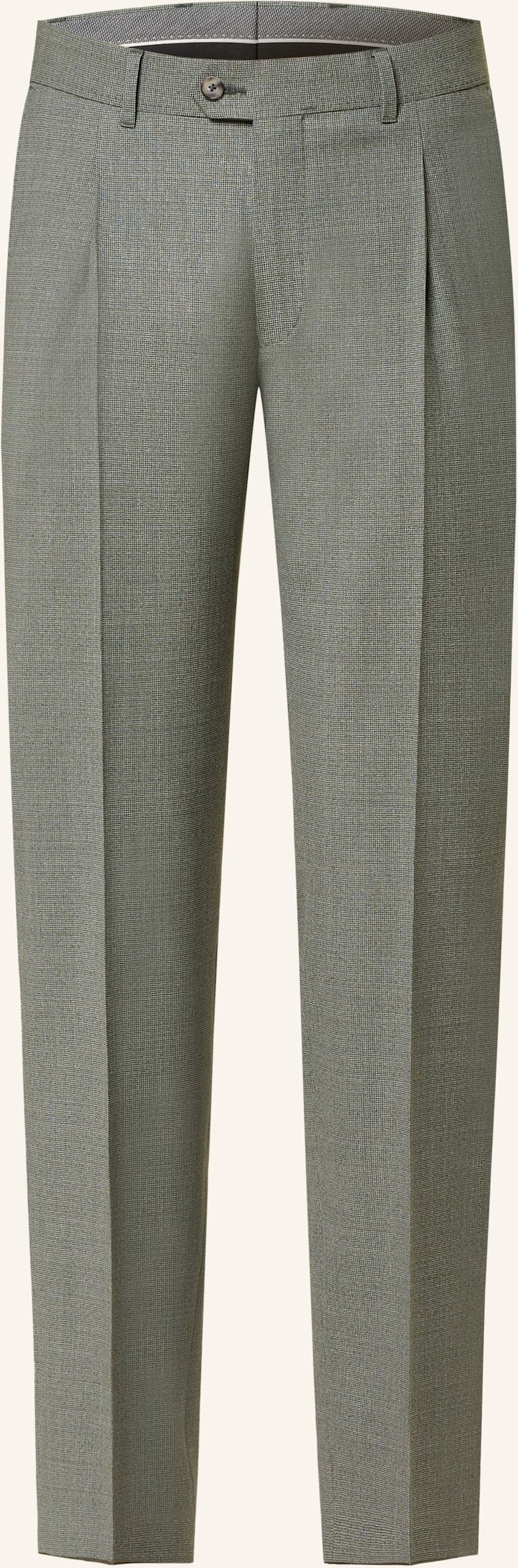 Dressler Anzughose Slim Fit gruen