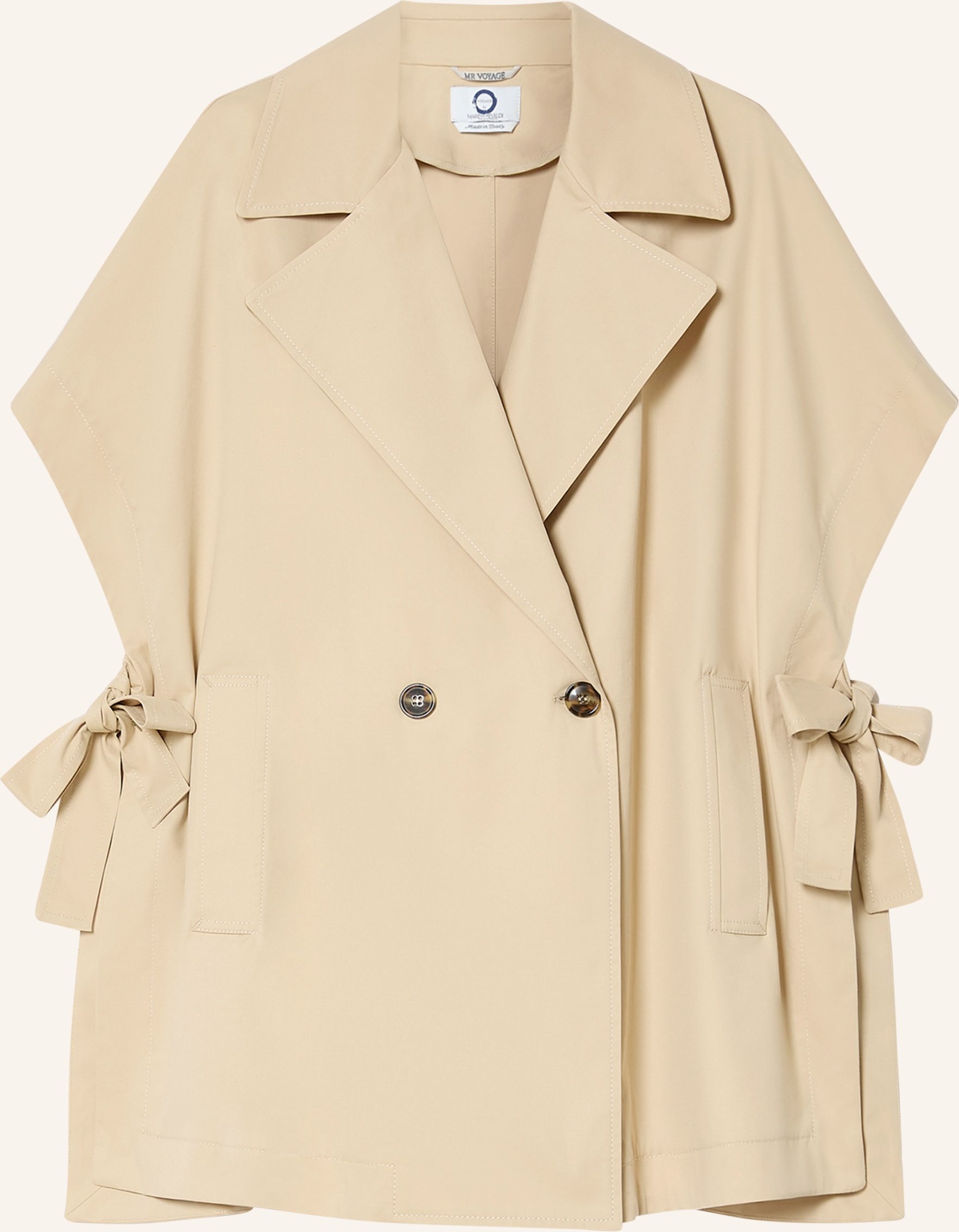 Marina Rinaldi Trench-Jacke Mrvdente beige