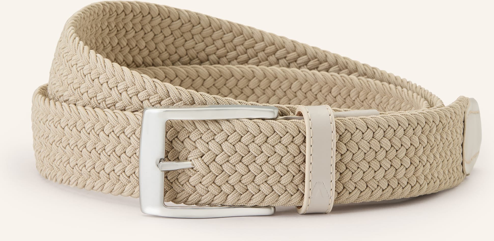 Alberto Flechtgürtel Basic beige