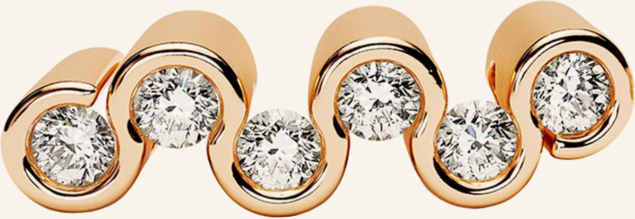 Niessing Charm Colette C Diamond Wave rosegold