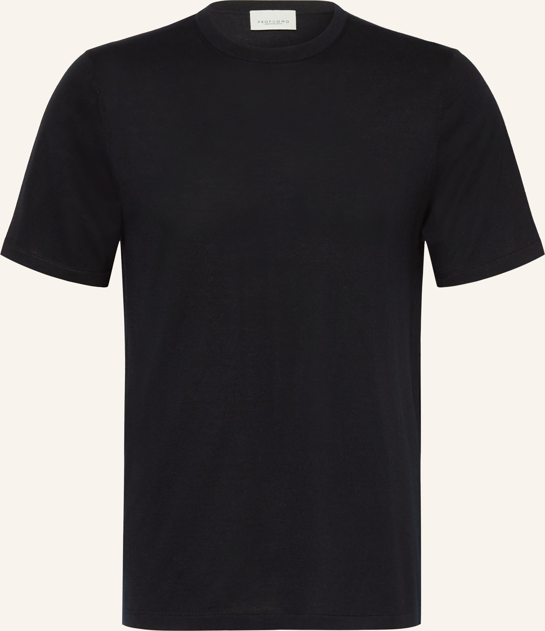 Profuomo Strickshirt blau