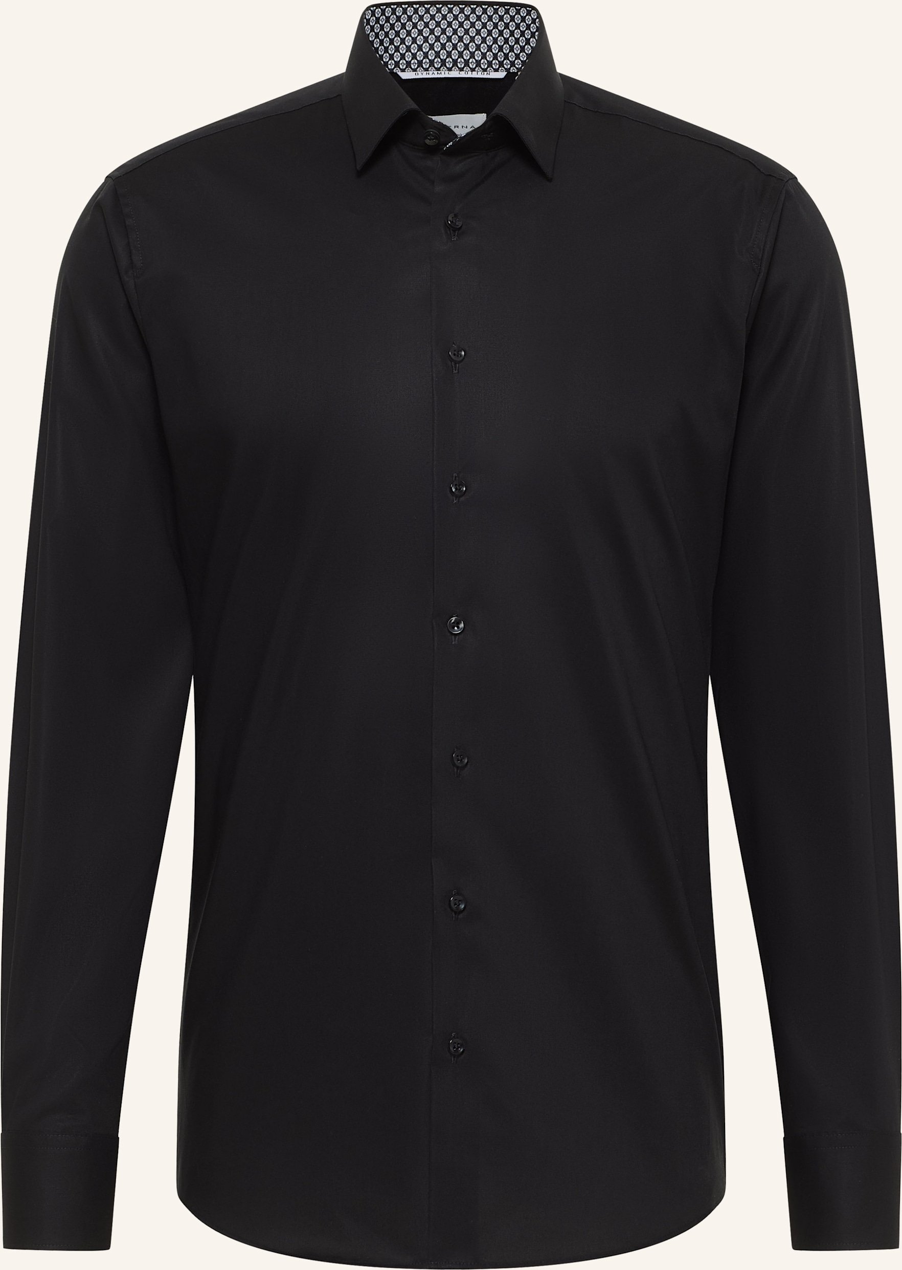 Eterna Hemd Slim Fit schwarz