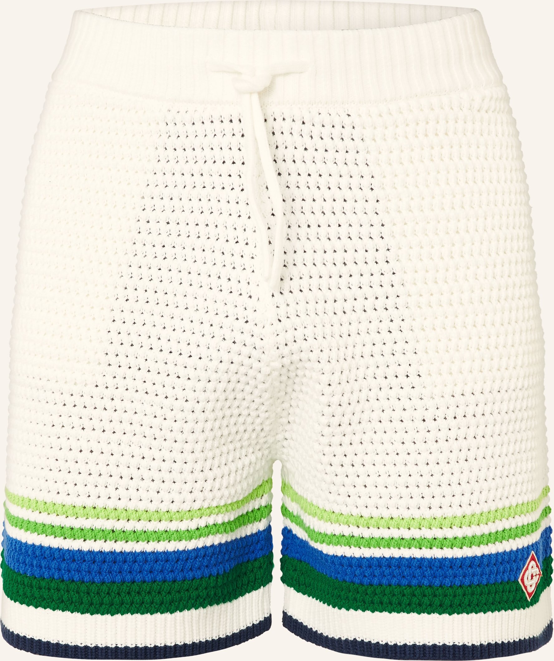 Casablanca Strickshorts weiss